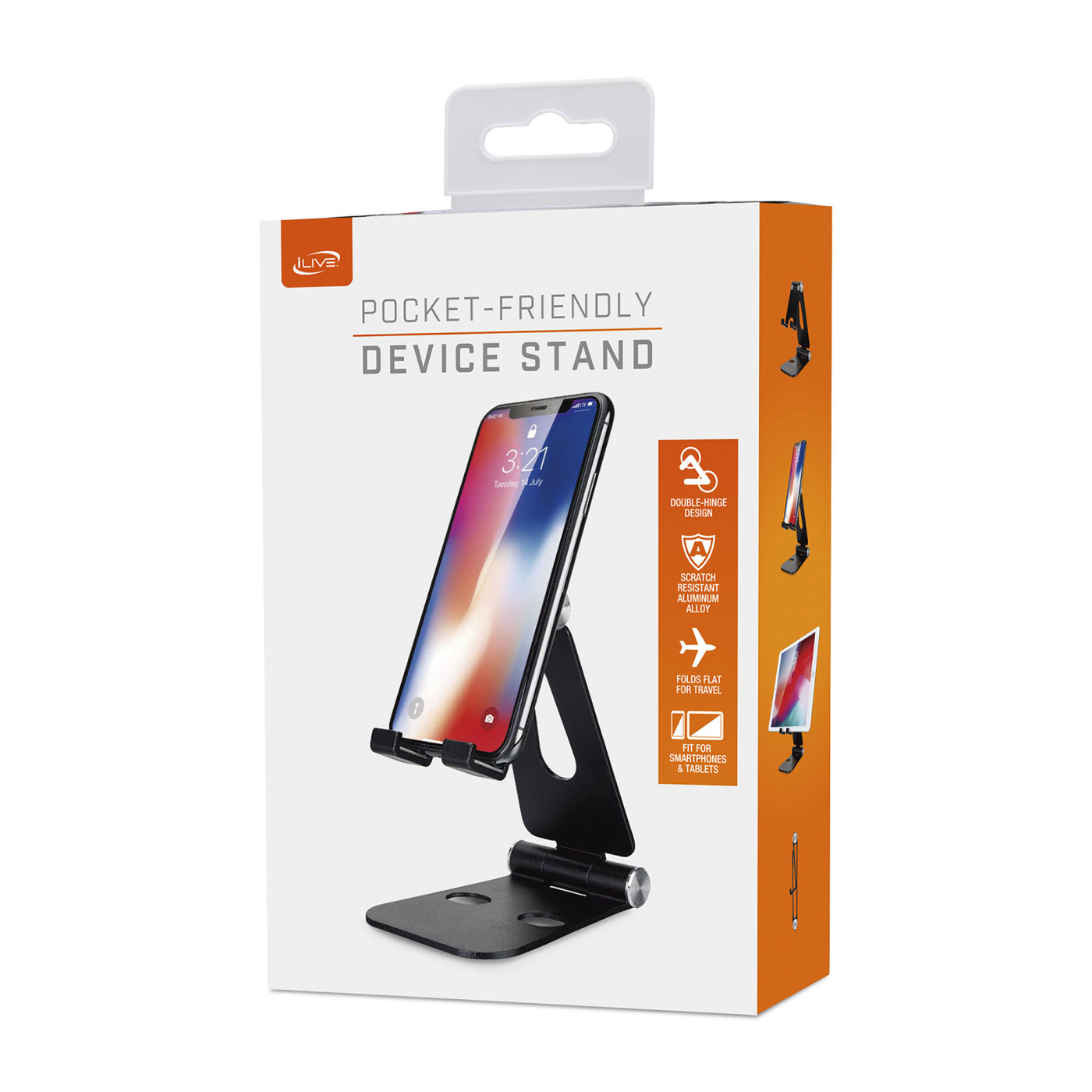 iLive™ Pocket-Friendly Device Stand Product Image