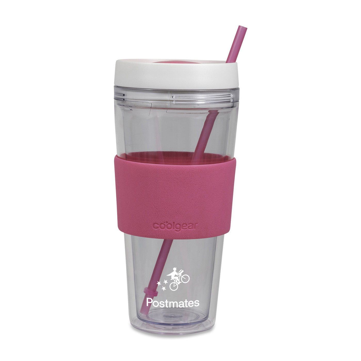 Cool Gear® Callisto Chiller Clear Straw Bottle - 24 oz. Product Image