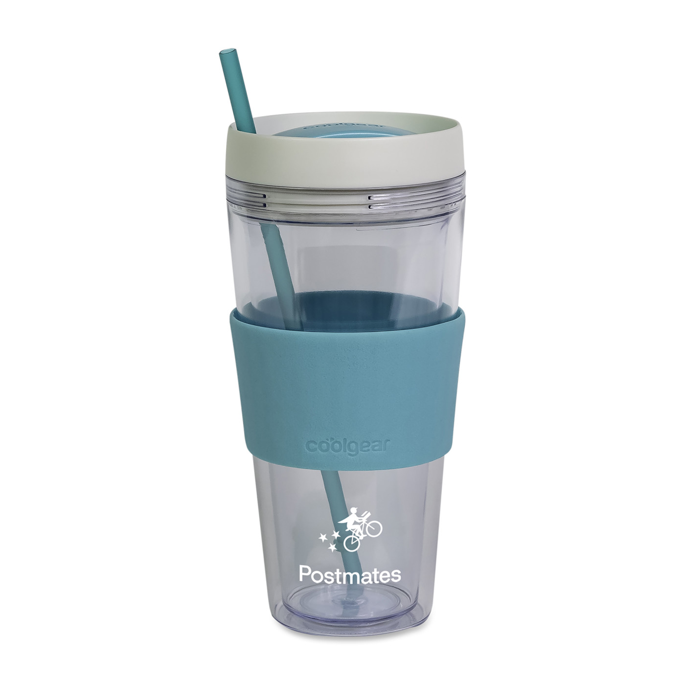 Cool Gear® Callisto Chiller Clear Straw Bottle - 24 oz. Product Image