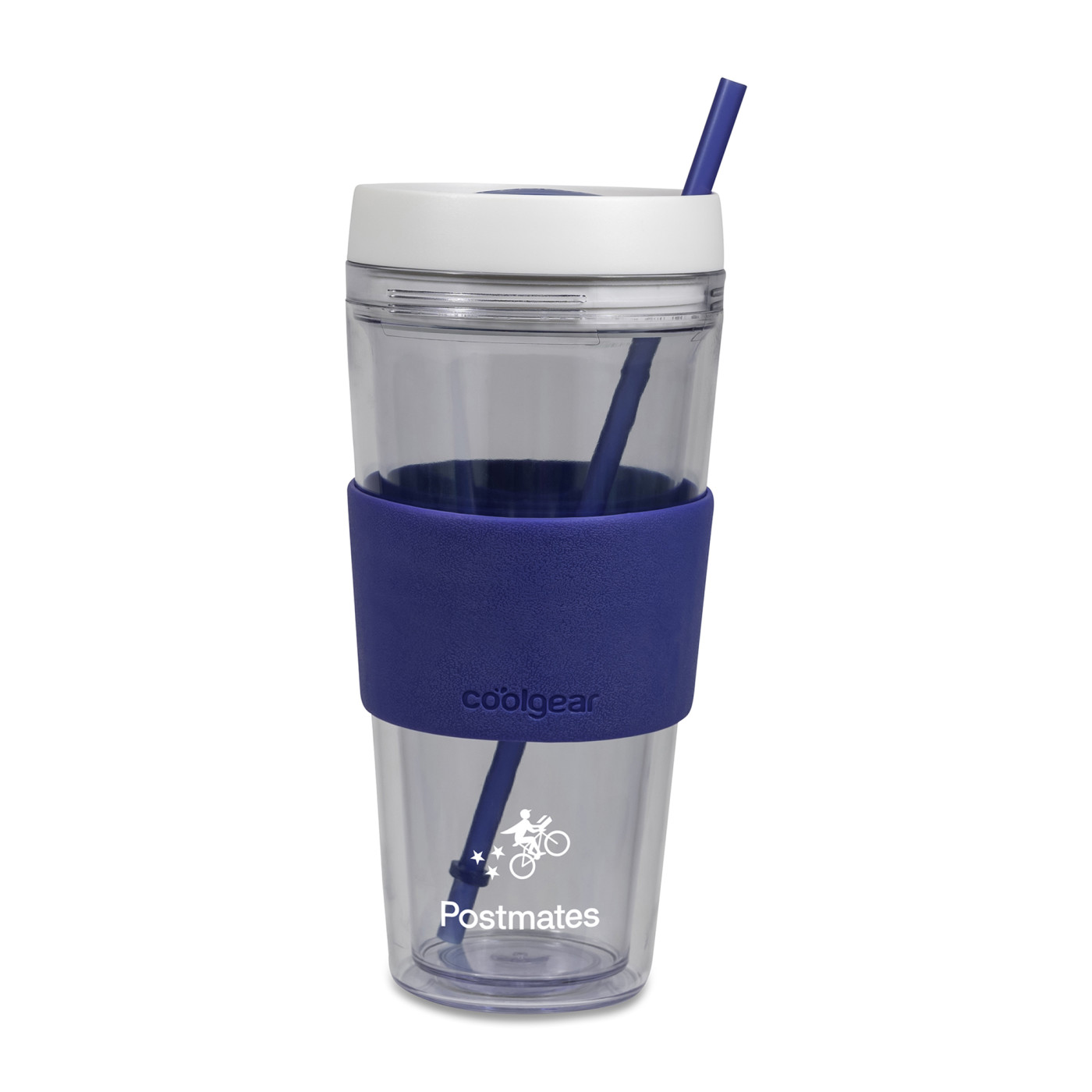 Cool Gear® Callisto Chiller Clear Straw Bottle - 24 oz. Product Image