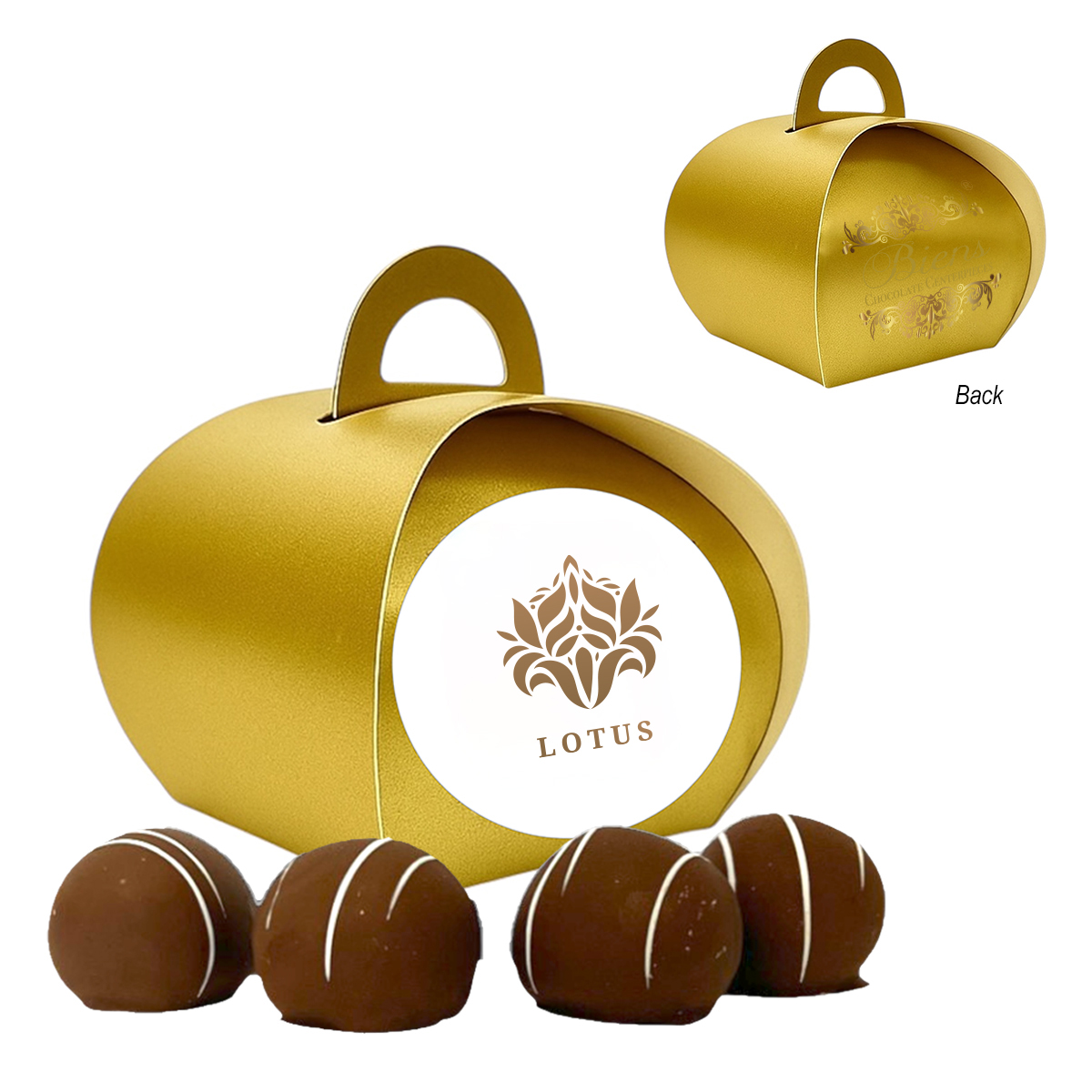 Biens Chocolate Centerpieces® Petite Tulip Box Product Image