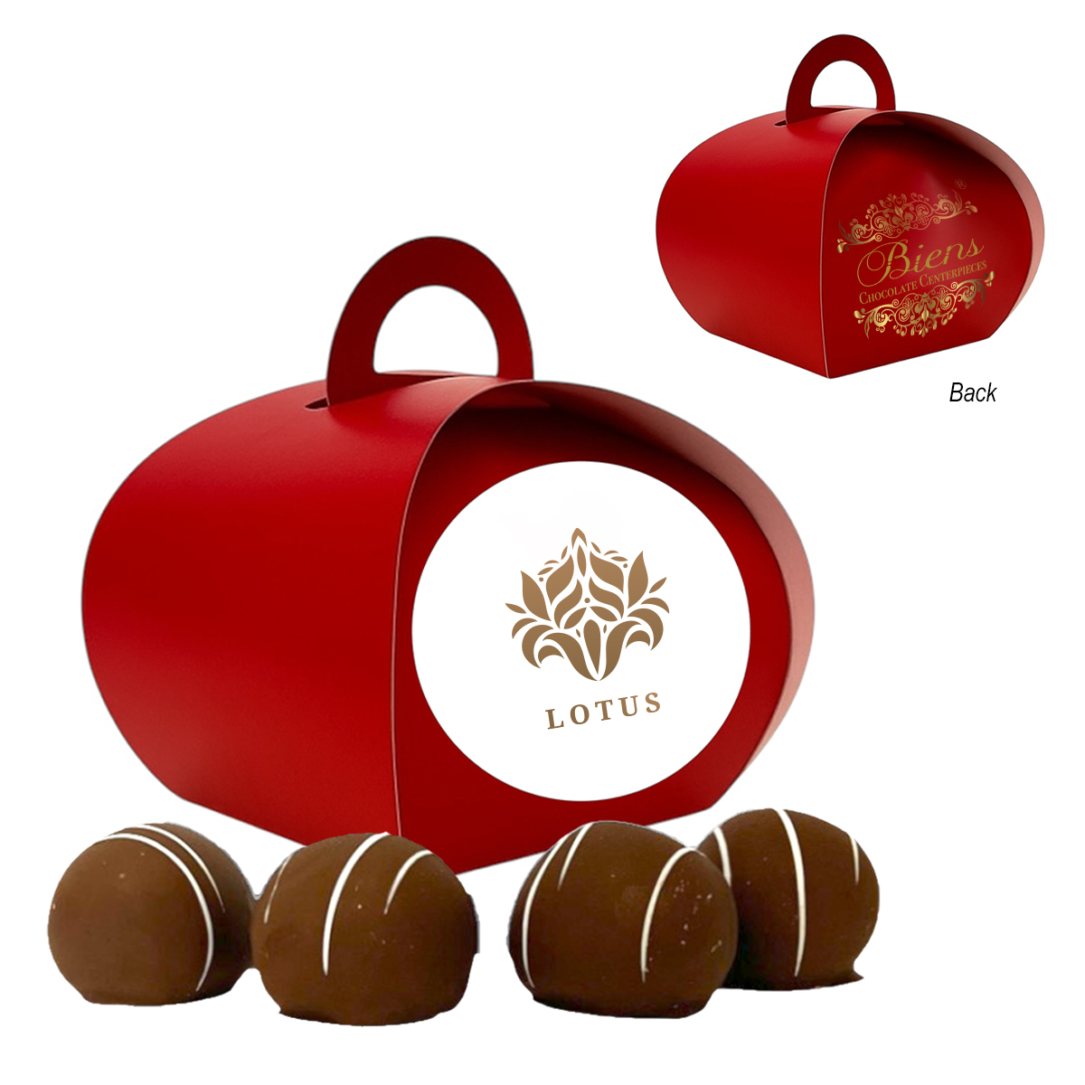 Biens Chocolate Centerpieces® Petite Tulip Box Product Image
