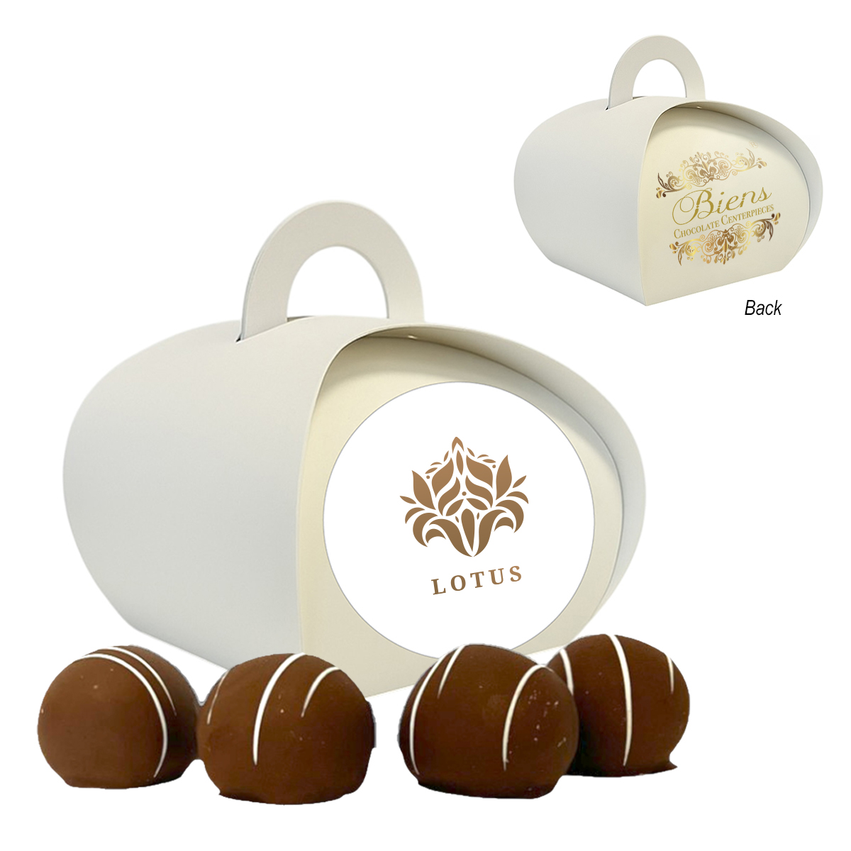 Biens Chocolate Centerpieces® Petite Tulip Box Product Image