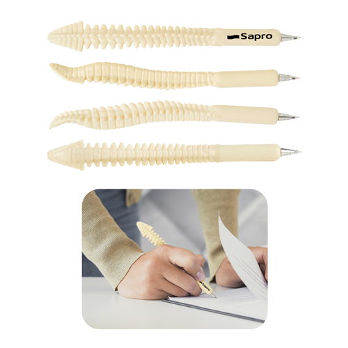 Spine Shaped Pen Product Image