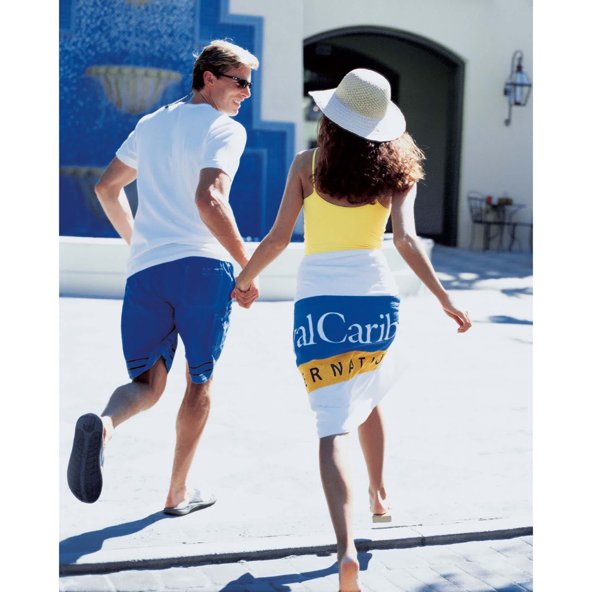 Towel Specialties White Basic Weight Beach Towel Product Image