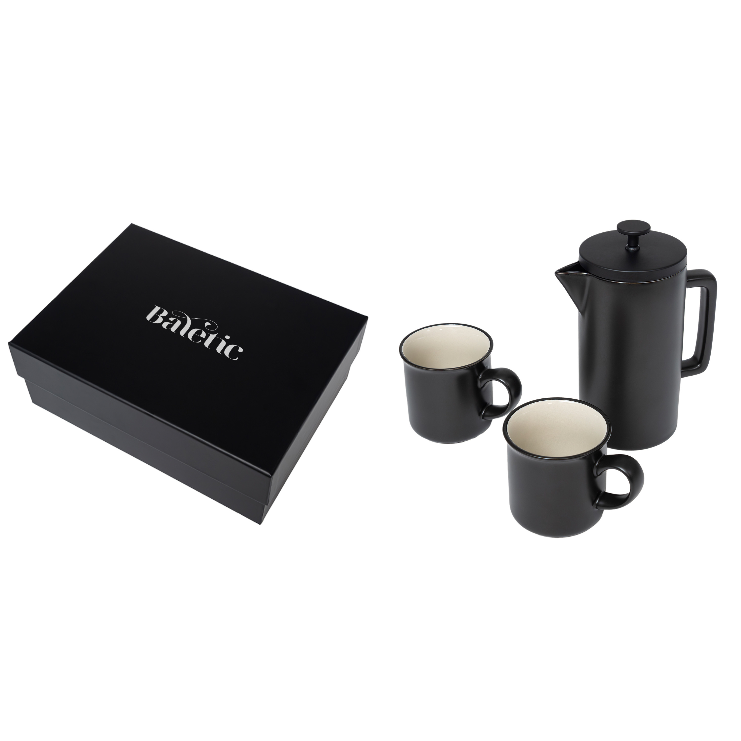 Highland Porcelain French Press Coffee Set Product Image