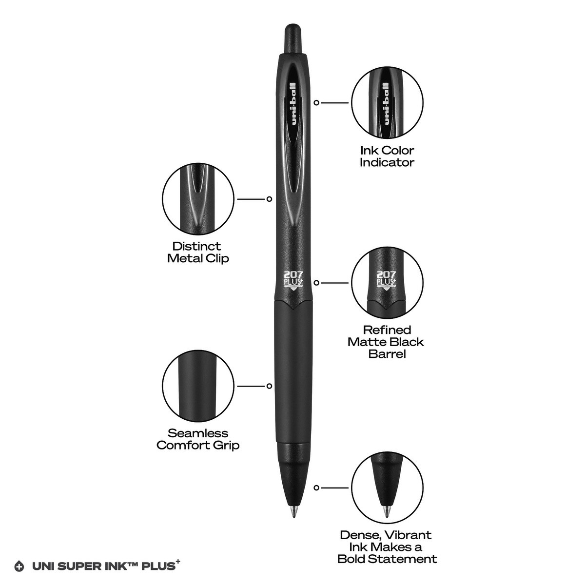 uni-ball® 207 PLUS+ Gel Pen Product Image