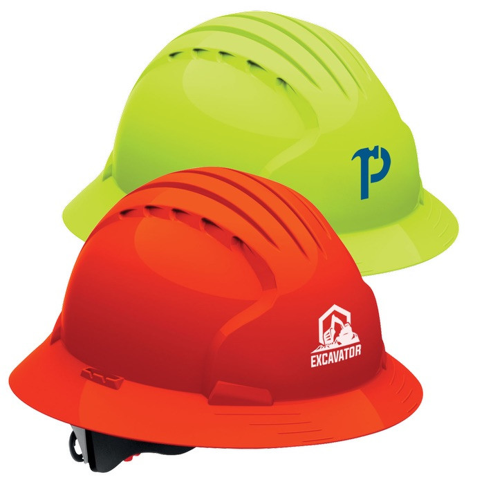 Evolution™ 6161 Full Brim Hi-Vis Hard Hat Product Image