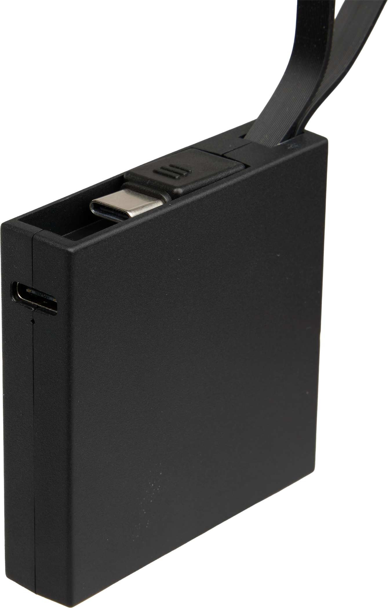 Recycled 2,000 mAh Power Bank with Type-C Cable Product Image