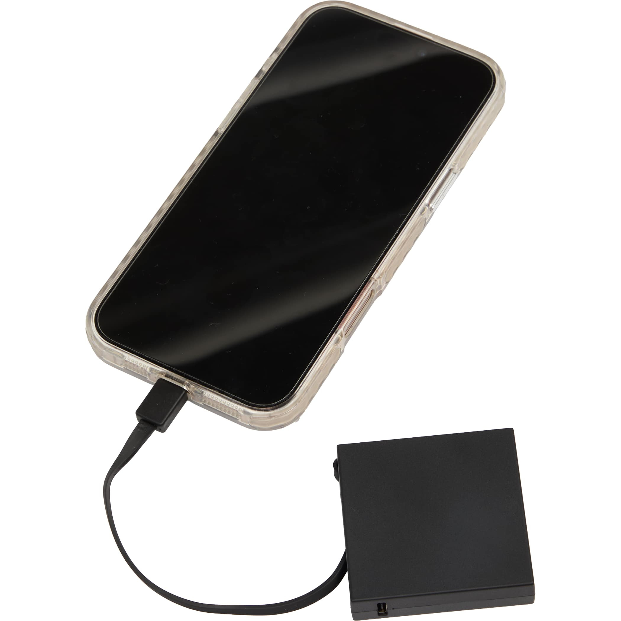Recycled 2,000 mAh Power Bank with Type-C Cable Product Image