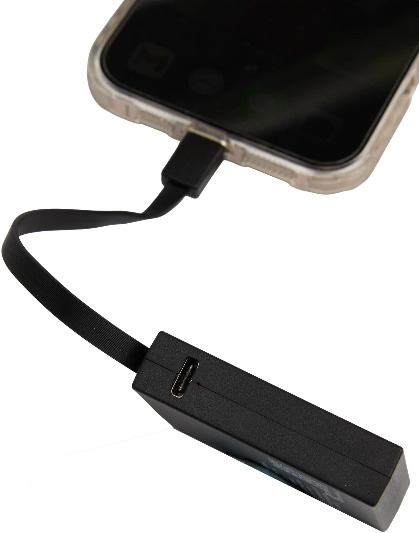Recycled 2,000 mAh Power Bank with Type-C Cable Product Image