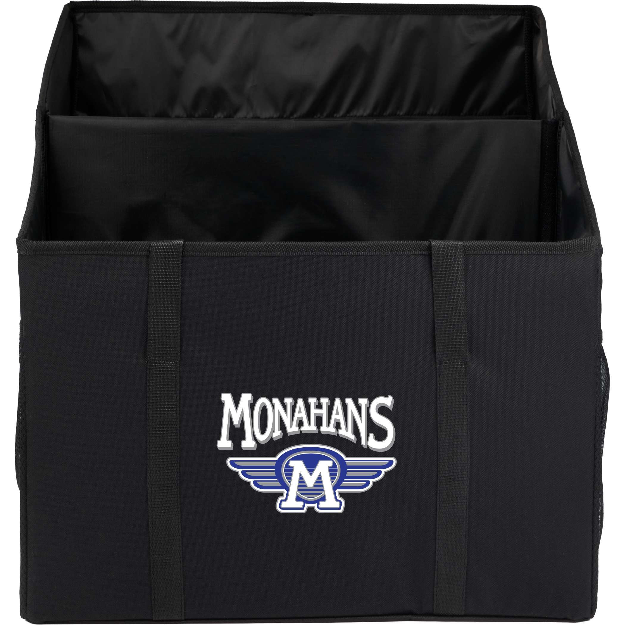 Recycled Trunk Organizer with Divider, Mesh Pockets & Carry Straps Product Image