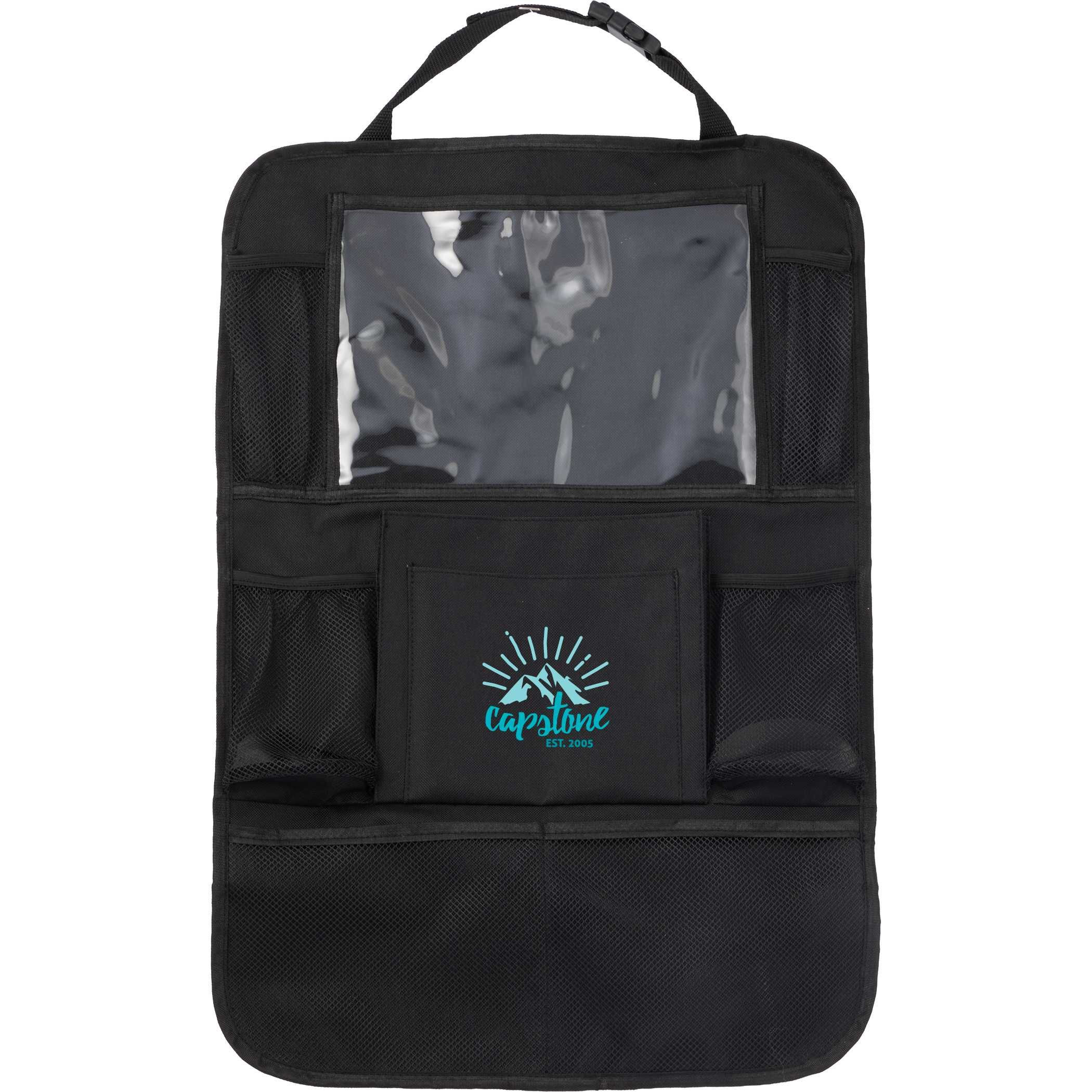 Recycled Back Seat Car Organizer with Tablet Pocket Product Image