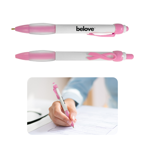 Ribbon Clip Pen Product Image