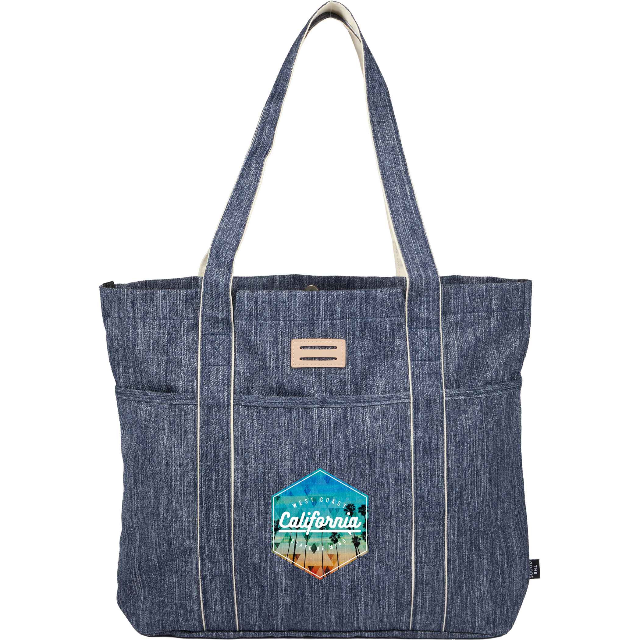 THE GOODS™ Navy Heather Carry All Tote Product Image