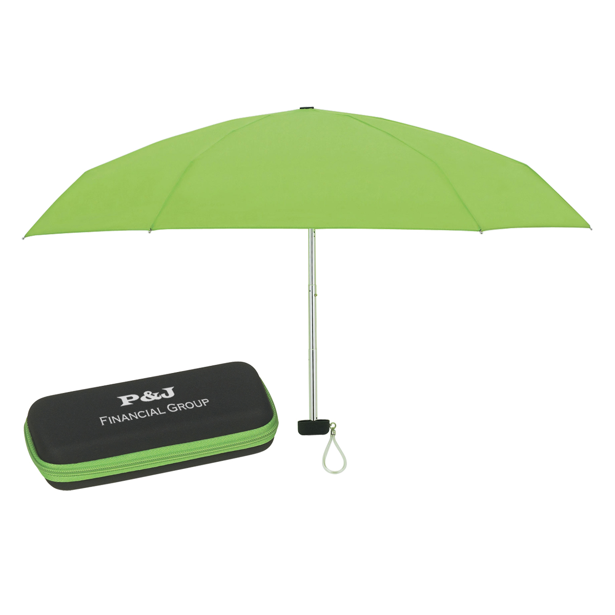 37 in. Arc Promotional Umbrella with Travel Case Product Image