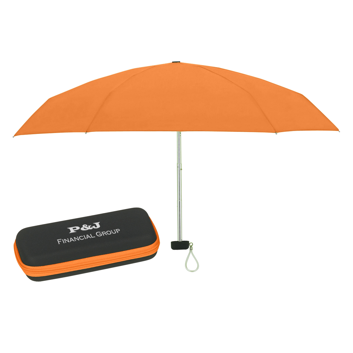 37 in. Arc Promotional Umbrella with Travel Case Product Image