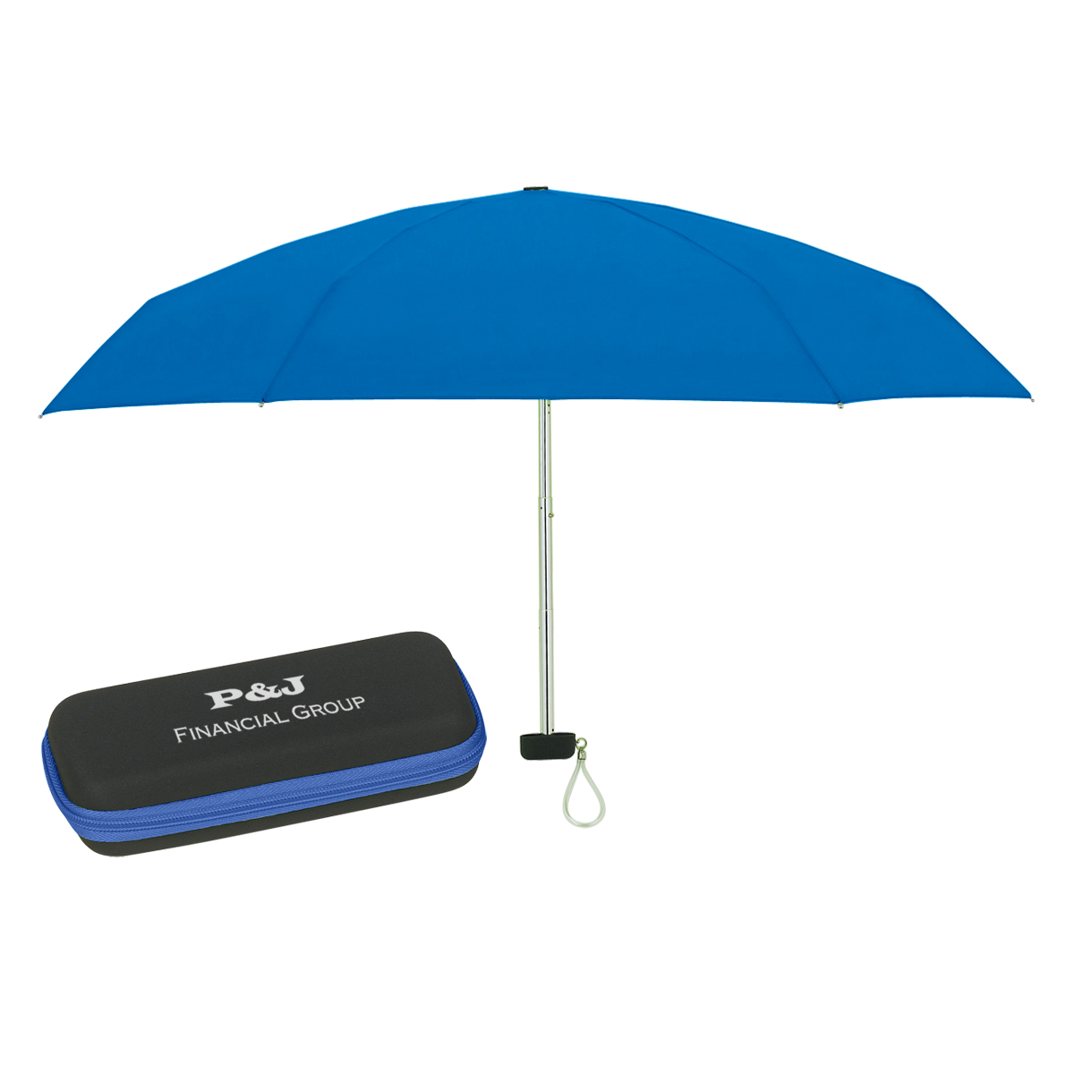 37 in. Arc Promotional Umbrella with Travel Case Product Image