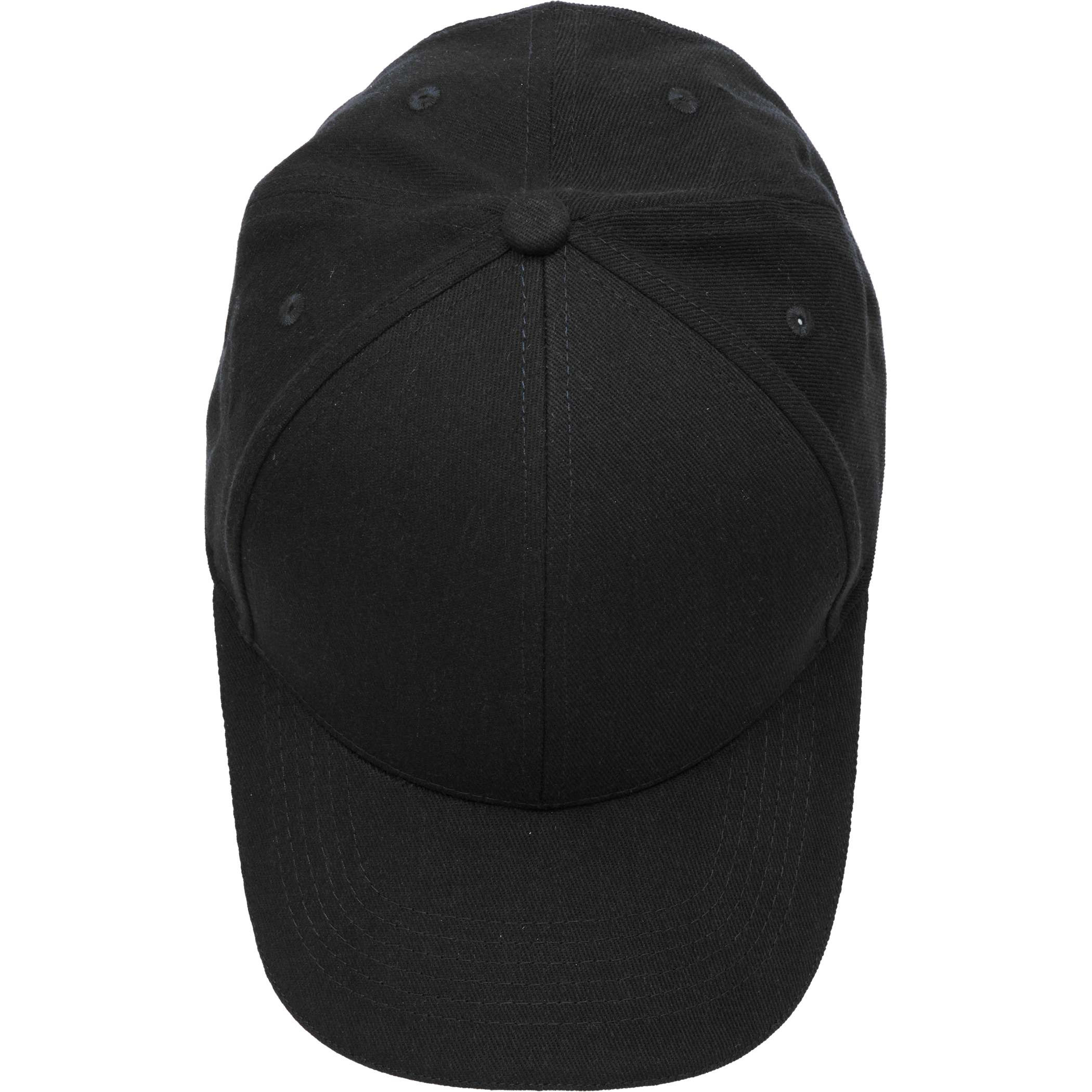Elevate Recycled Cotton Twill 6 Panel Split Peak Ball Cap Product Image