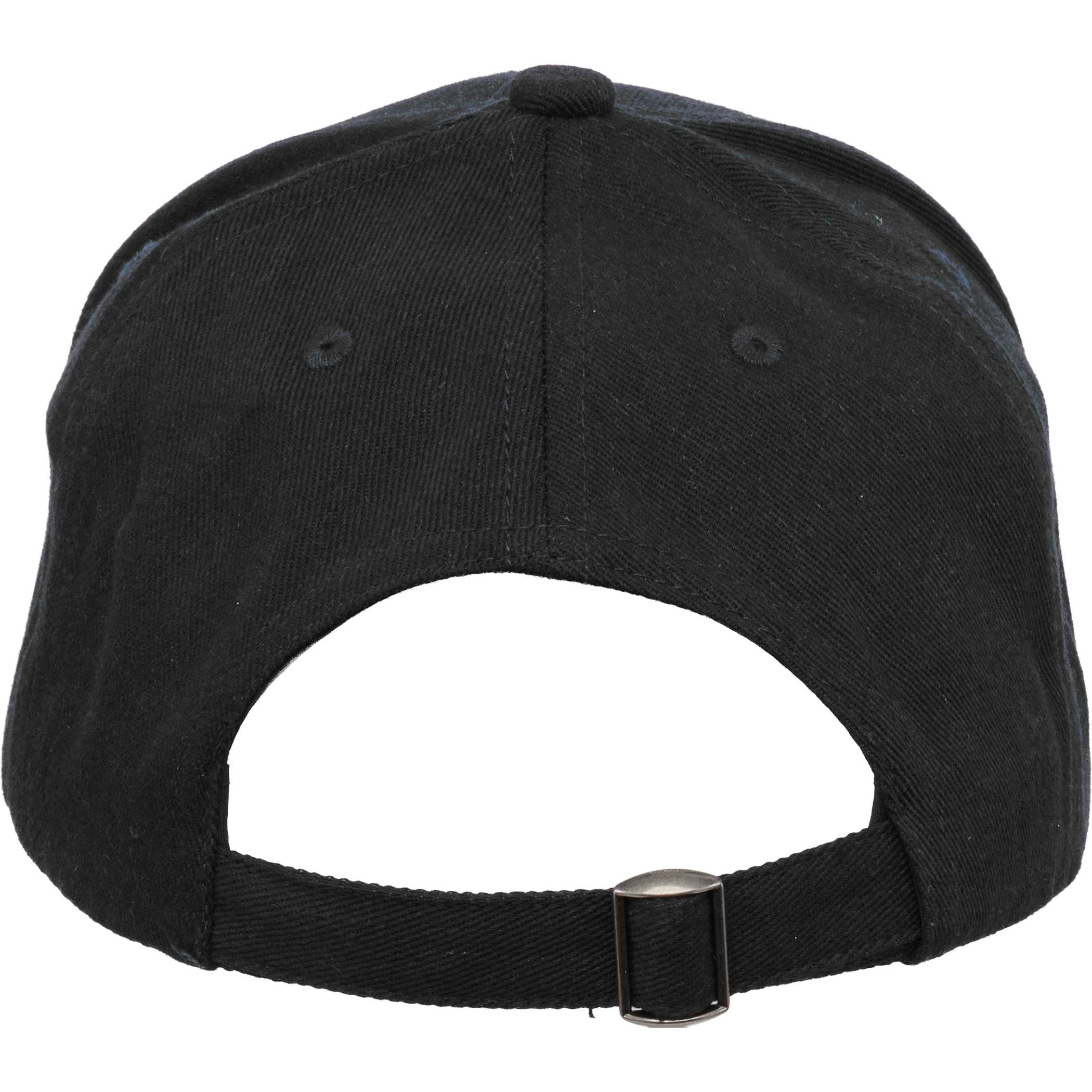 Elevate Recycled Cotton Twill 6 Panel Split Peak Ball Cap Product Image