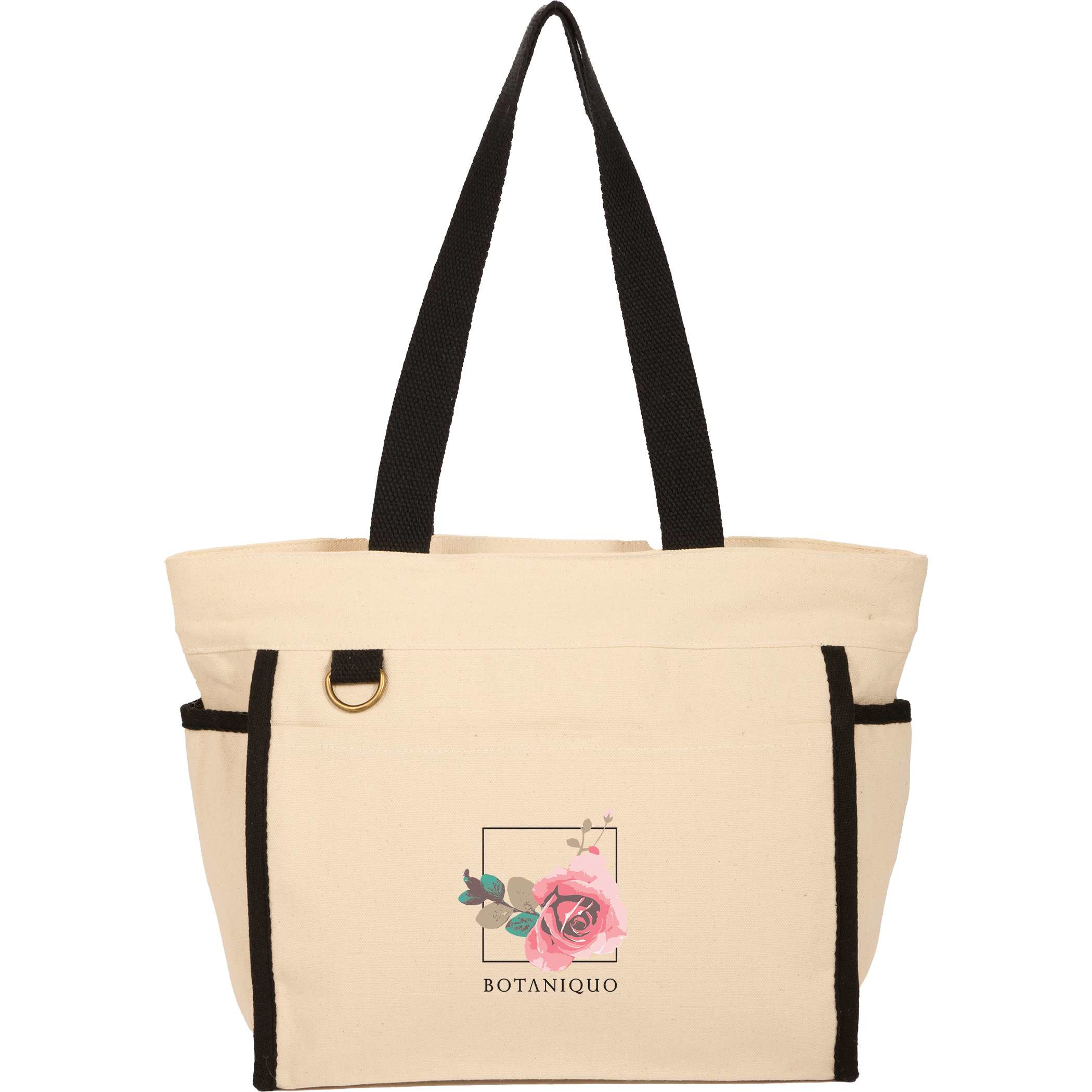10 oz. Organic Cotton Accent Tote Product Image