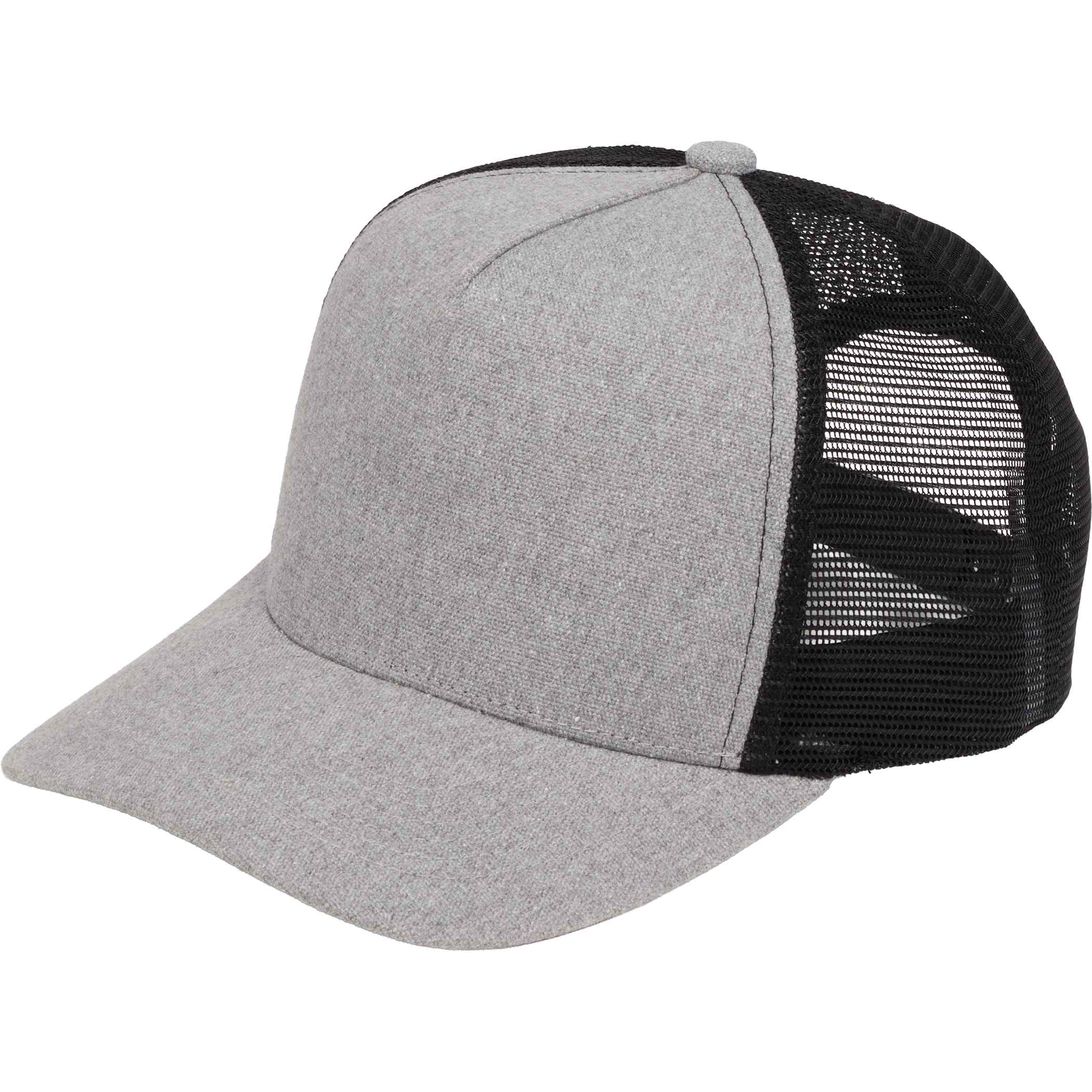 Elevate Recycled Cotton Canvas 5 Panel Mesh Back Ball Cap Product Image