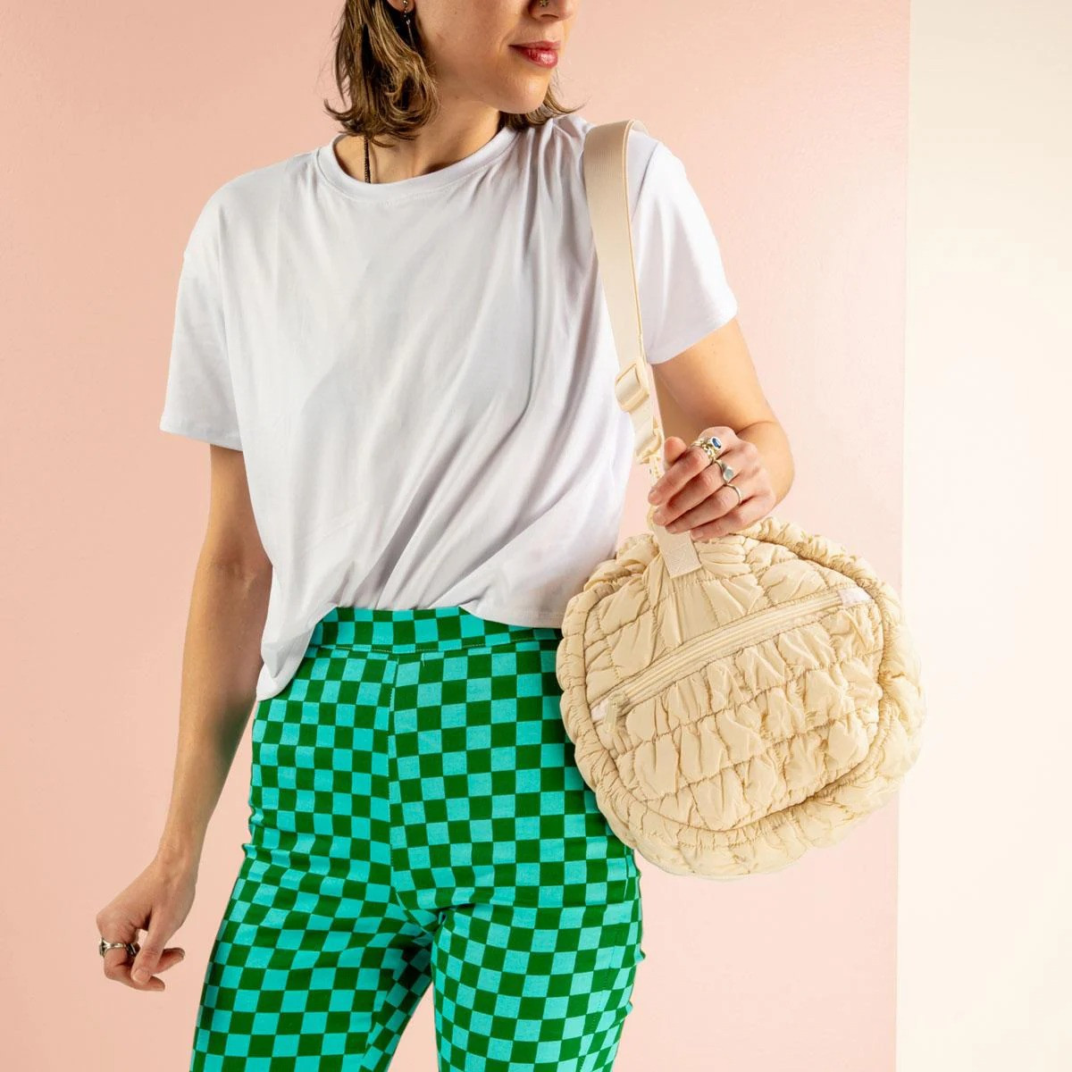 Cloud Quilted Holdall Duffel Bag Product Image