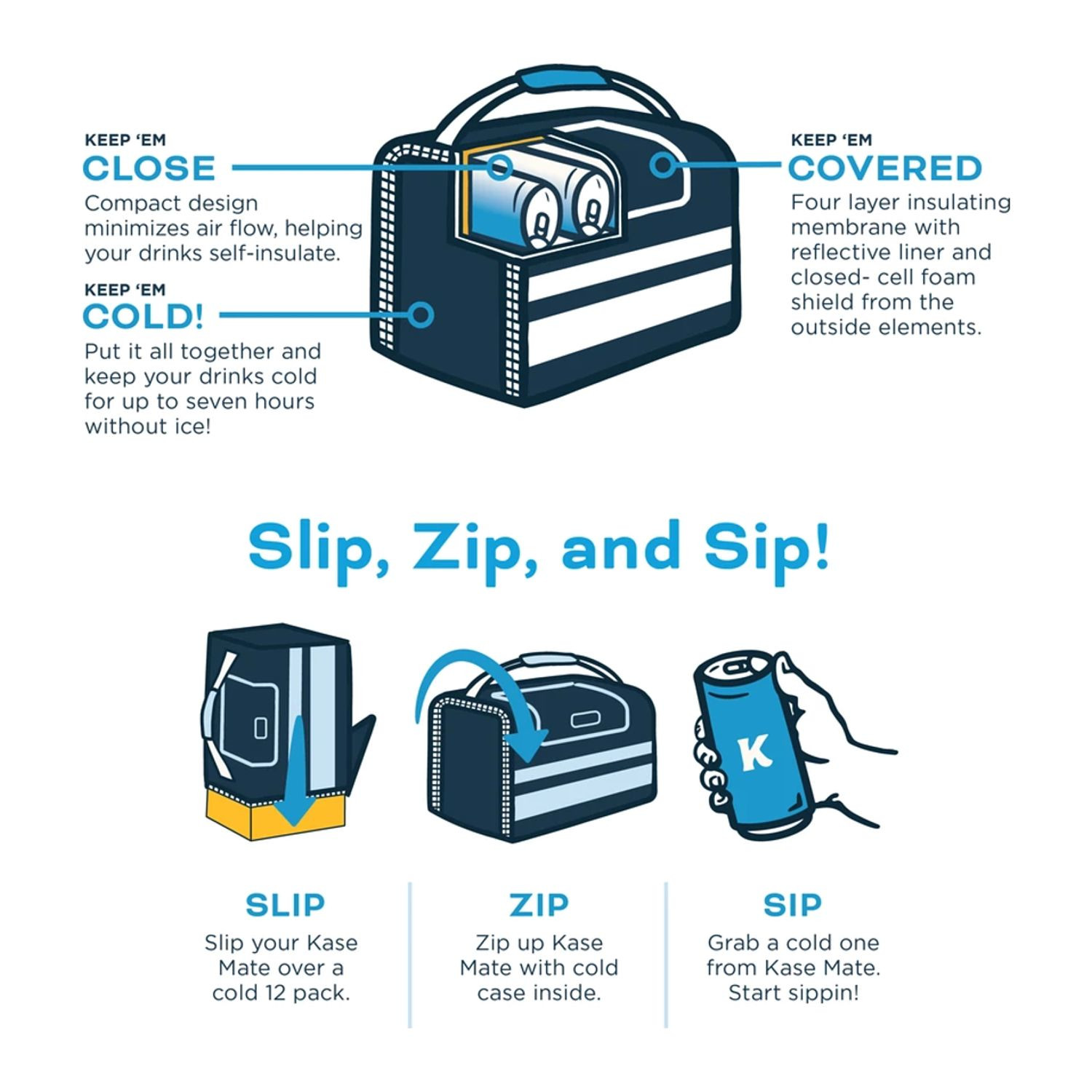 Kanga Kase Mate 12-Pack Cooler Product Image