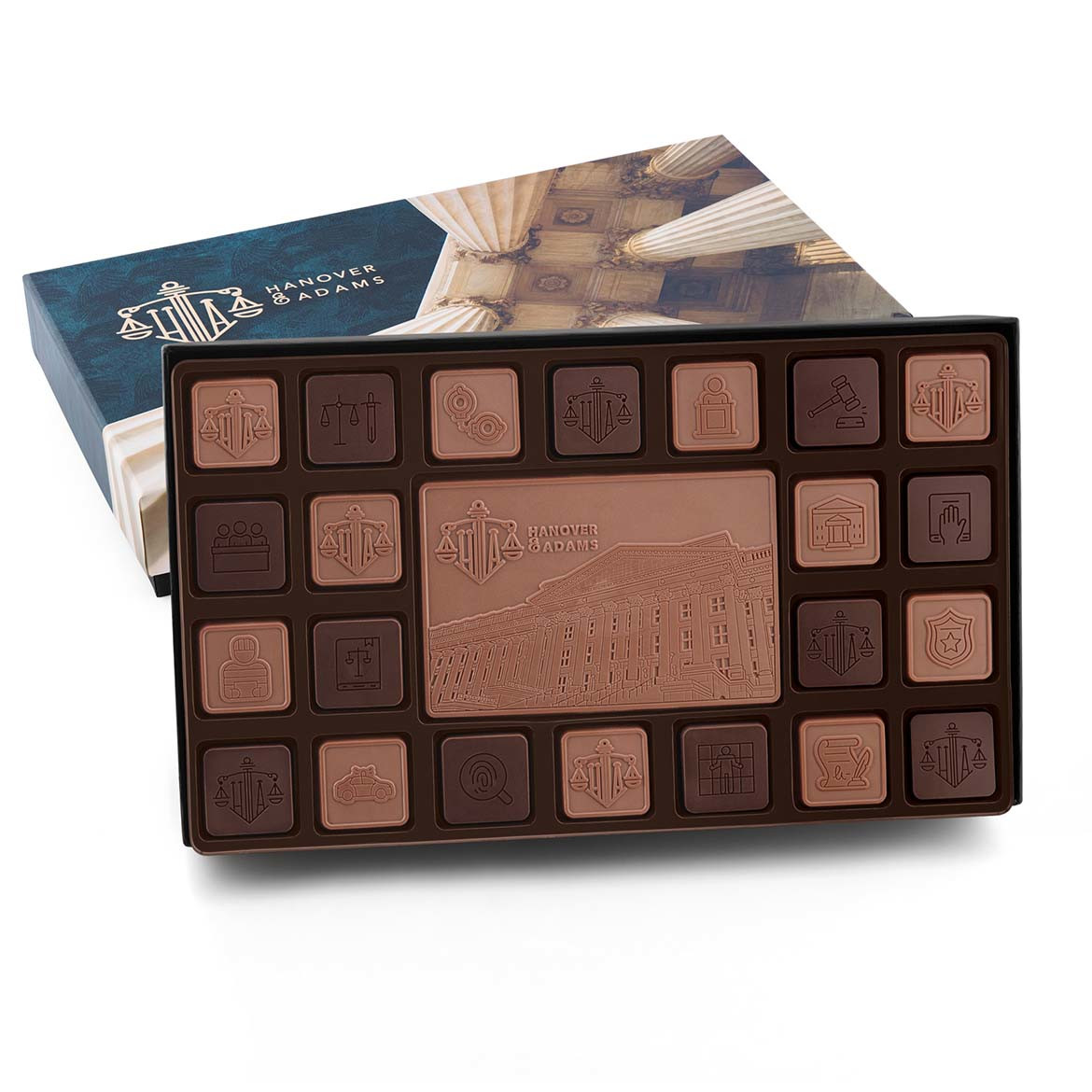45-Piece Ensemble Chocolate Box Product Image