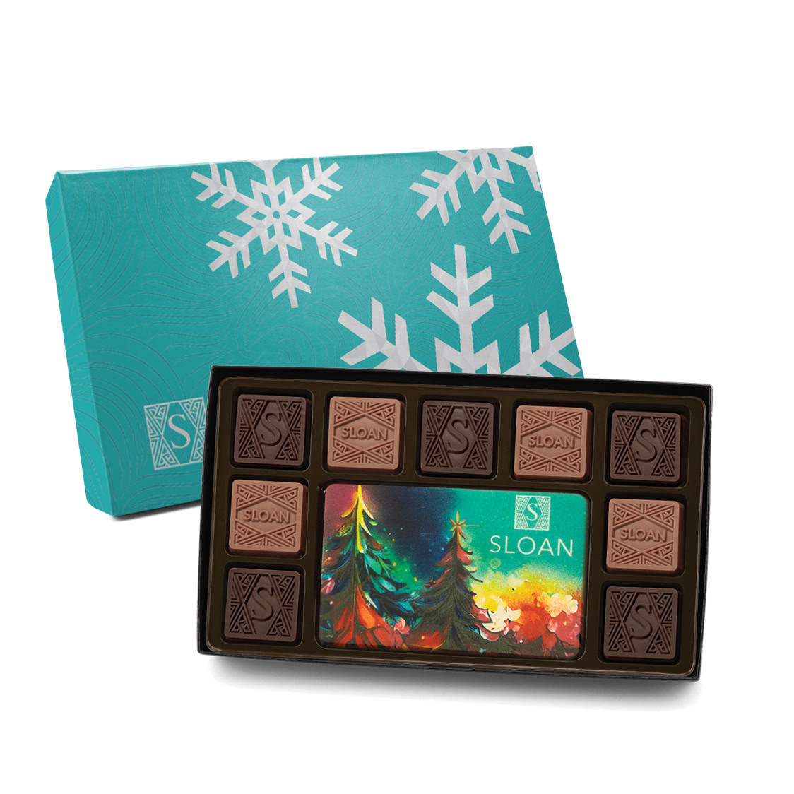 Luxe 19-Piece Ensemble Chocolate Box Product Image