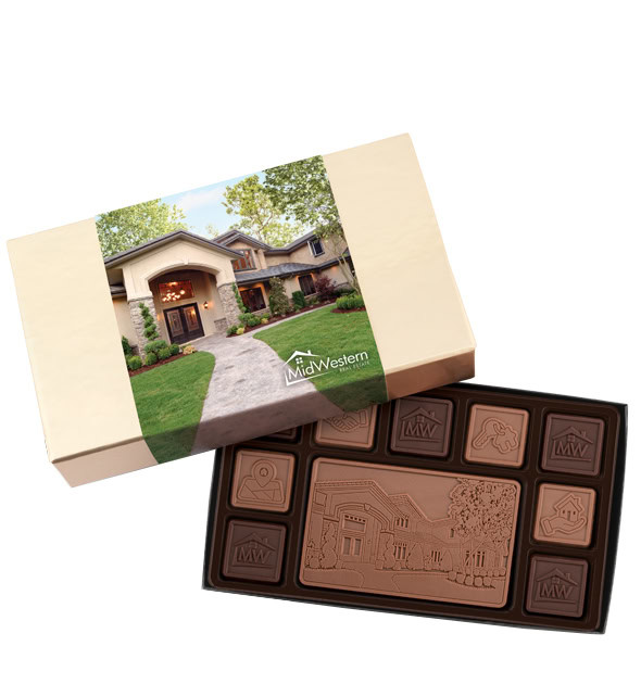 Luxe 19-Piece Ensemble Chocolate Box Product Image