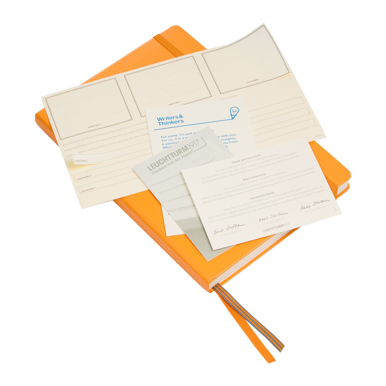 LEUCHTTURM1917 5.75" x 8.25" Classic Hardcover Notebook Product Image