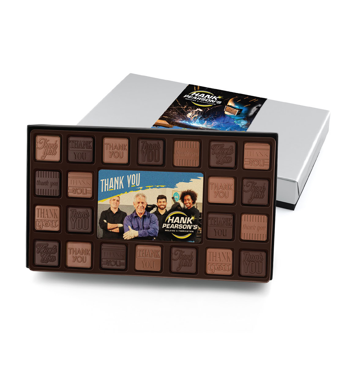 Luxe 45-Piece Ensemble Chocolate Box Product Image