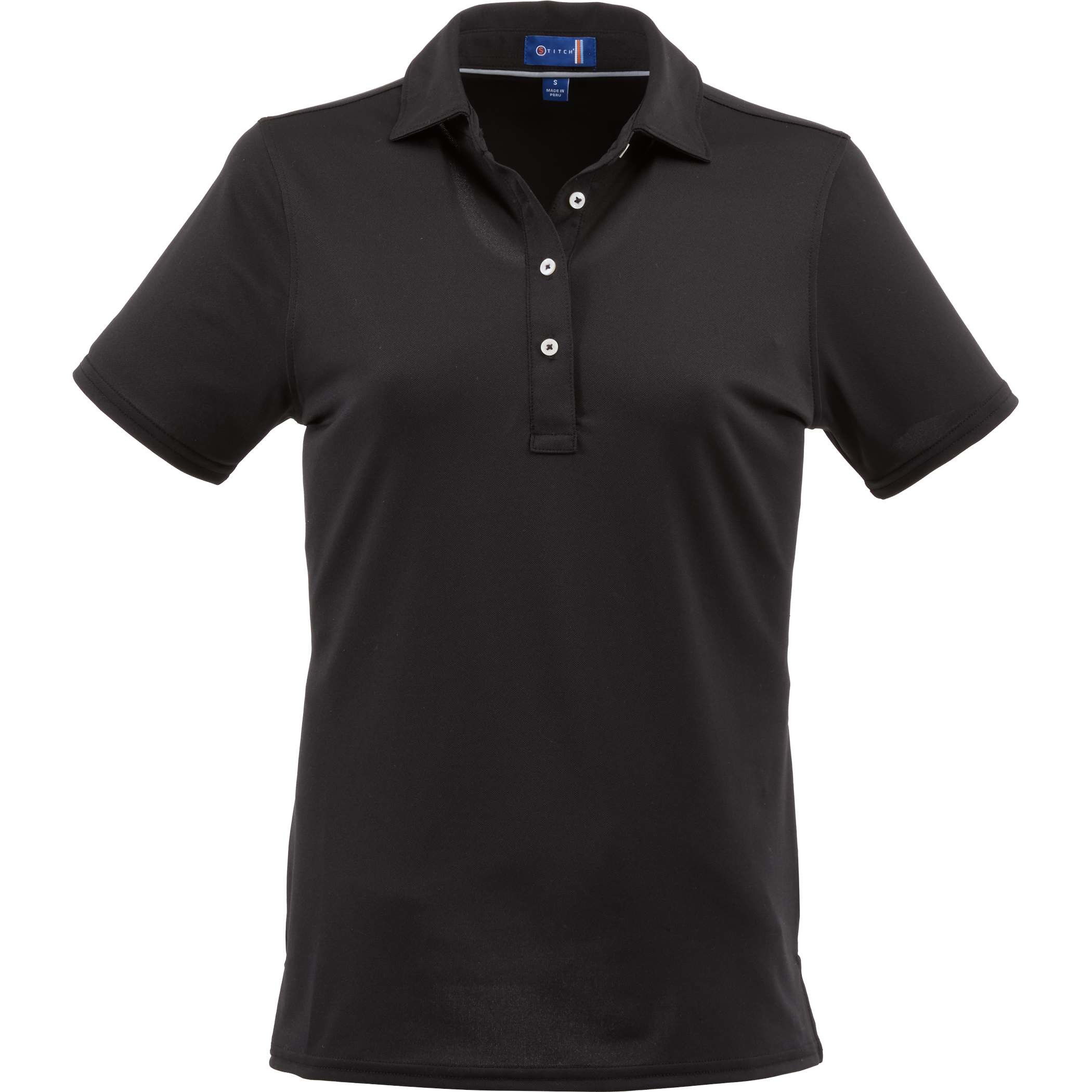 STITCH® Women's Solid Pique Polo Product Image
