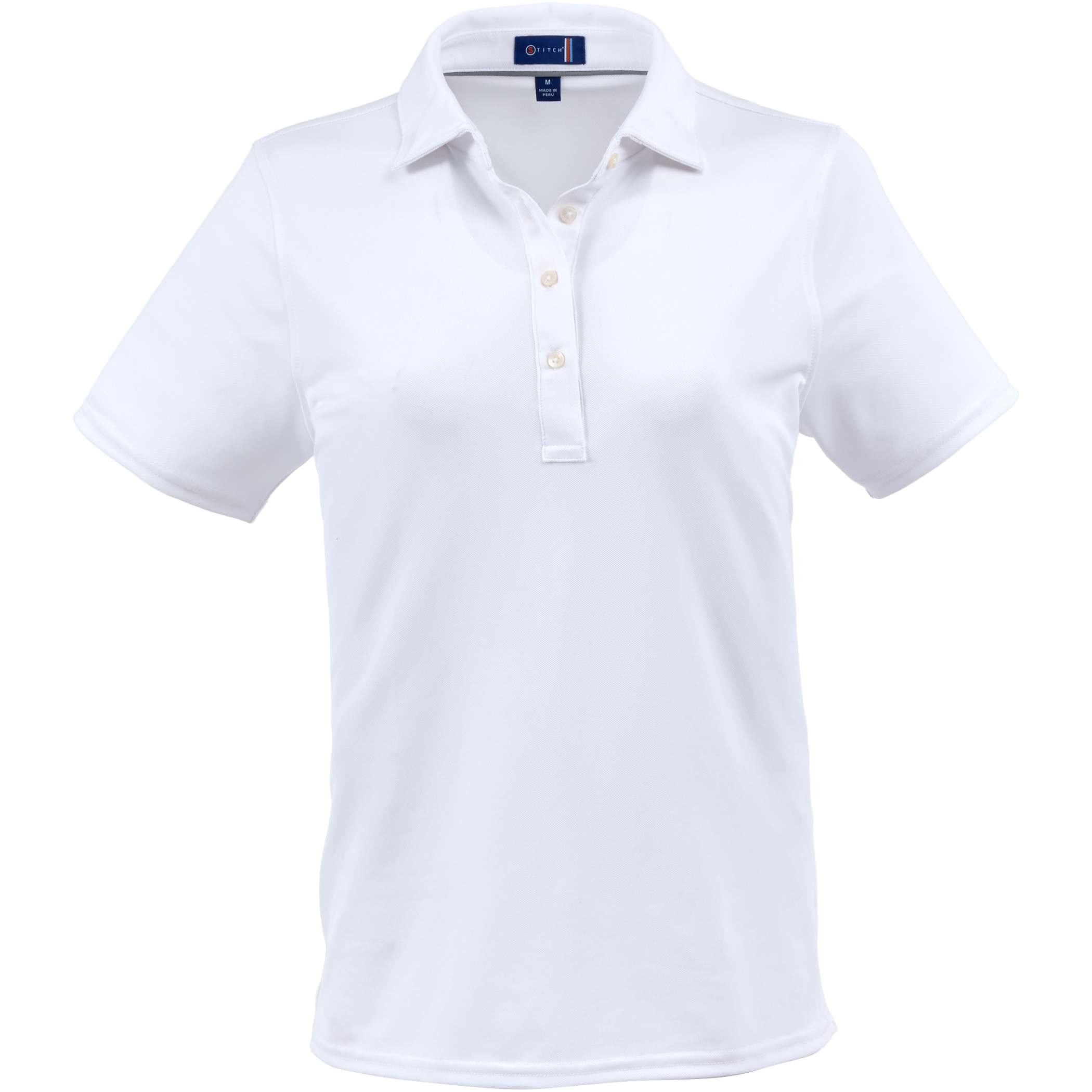 STITCH® Women's Solid Pique Polo Product Image