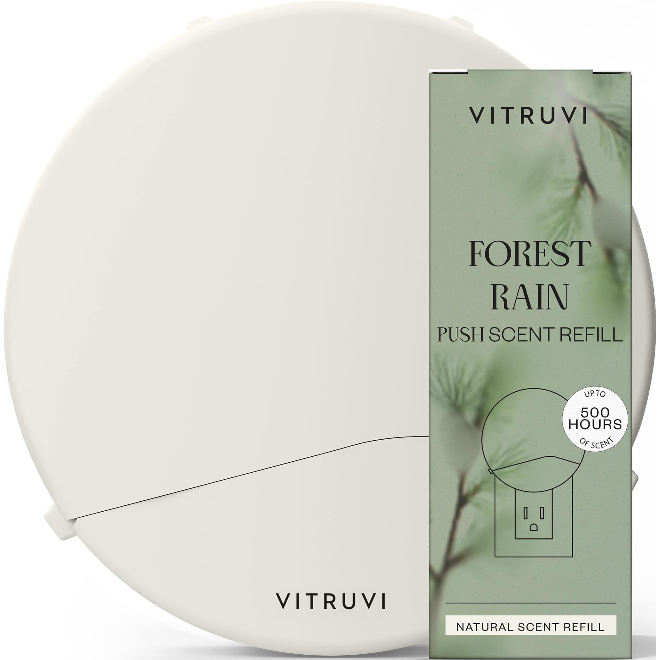 Vitruvi Plug-In Wall Diffuser Bundle with Forest Rain Scent Refill Product Image