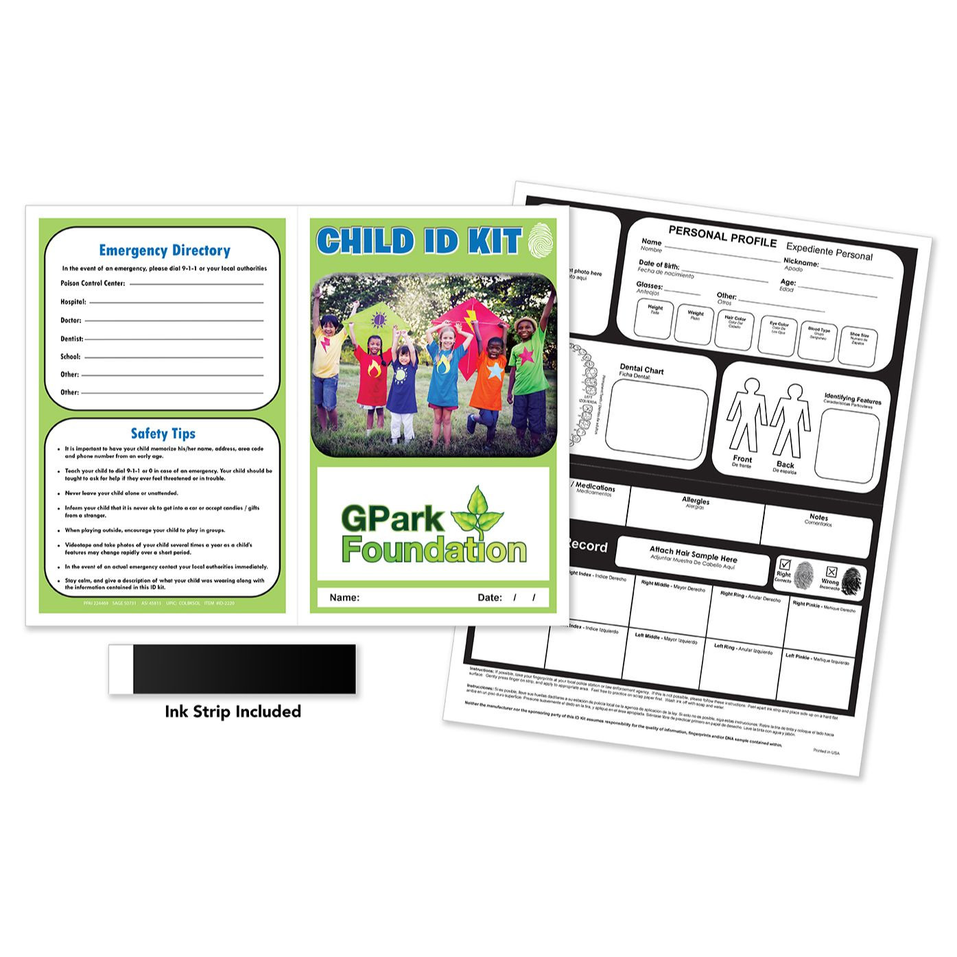 Child ID Safety Kit Product Image