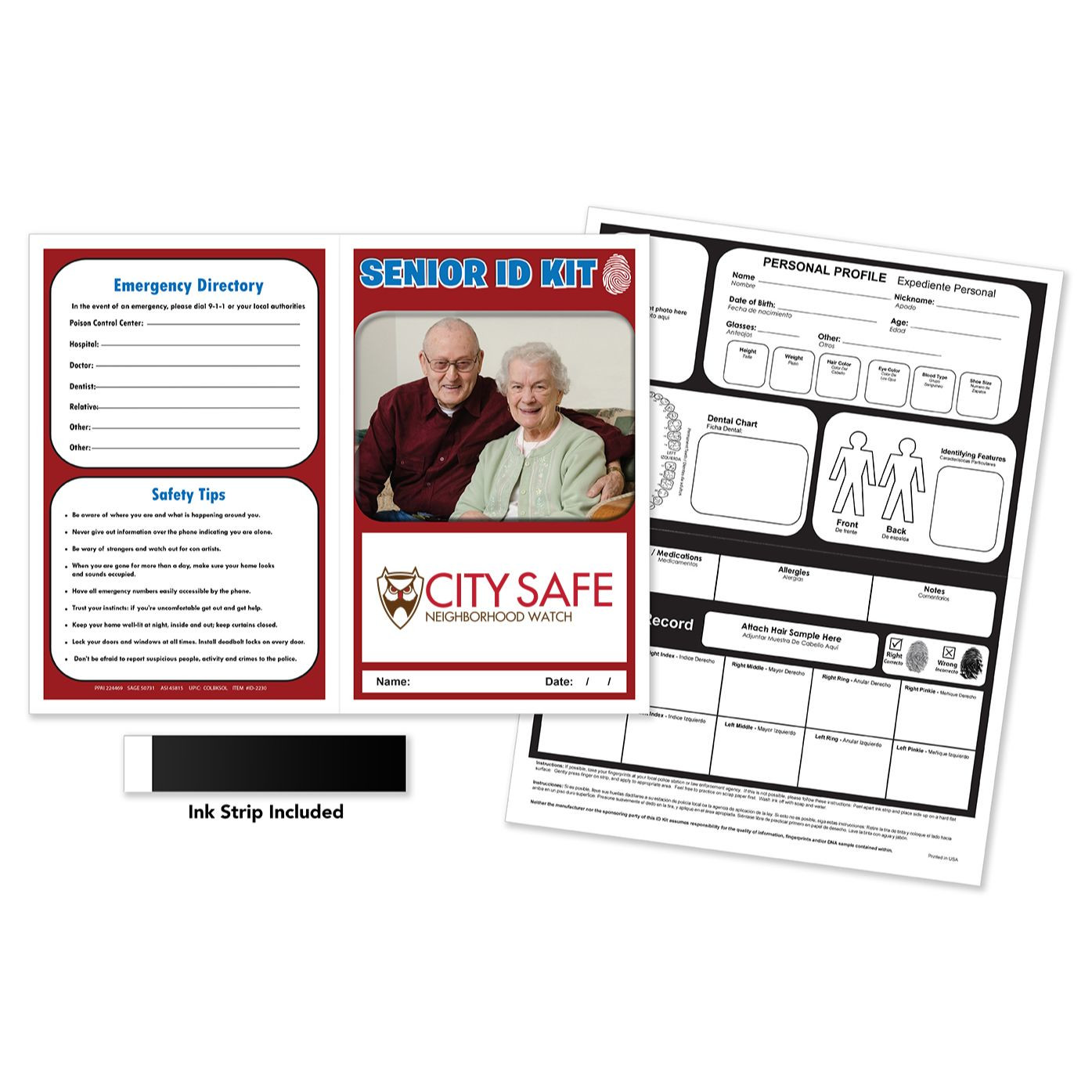Senior ID Safety Kit Product Image