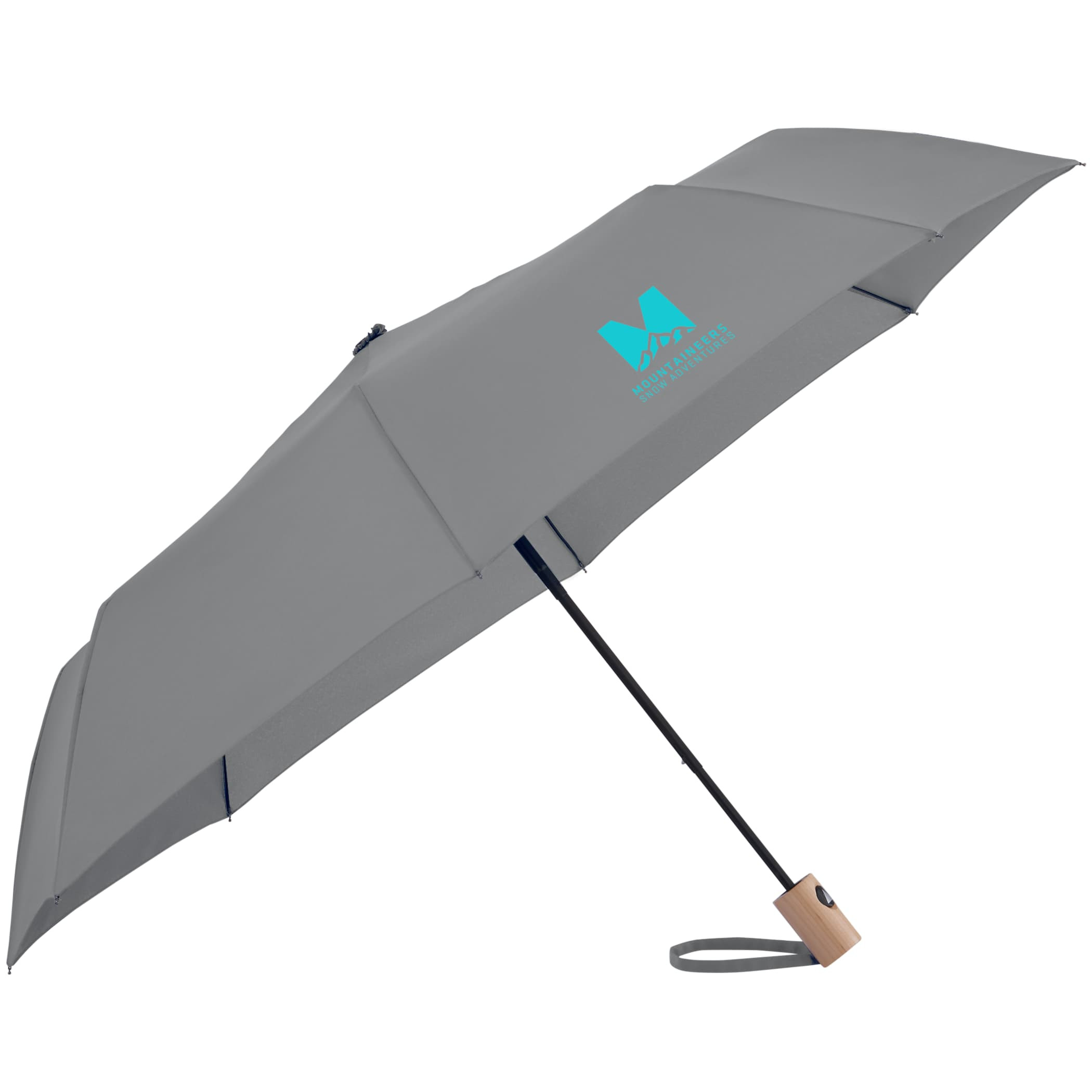 42" Recycled Folding Auto Open Umbrella Product Image