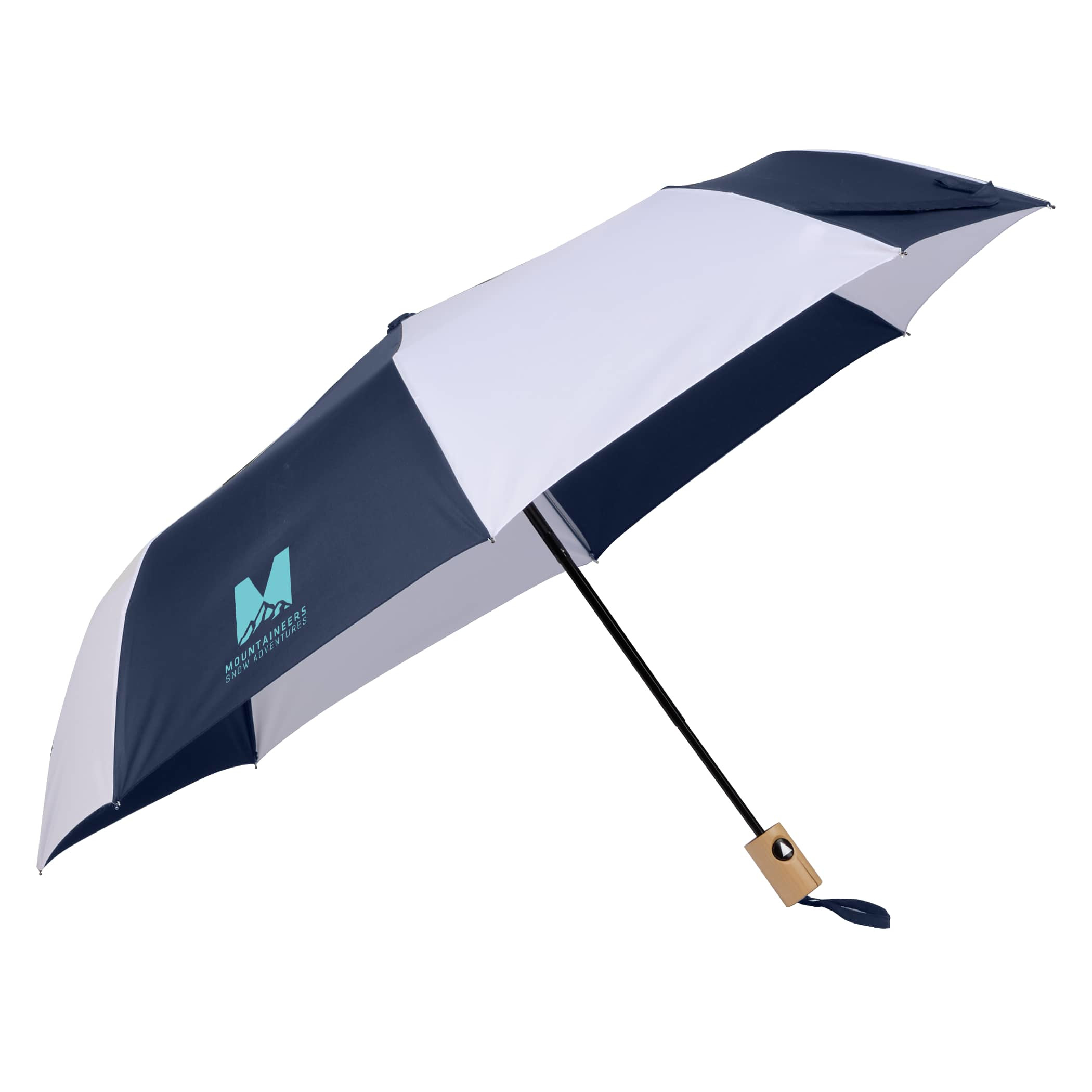 42" Recycled Folding Auto Open Umbrella Product Image