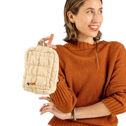 Cloud Quilted Lil Biz Pouch Product Image