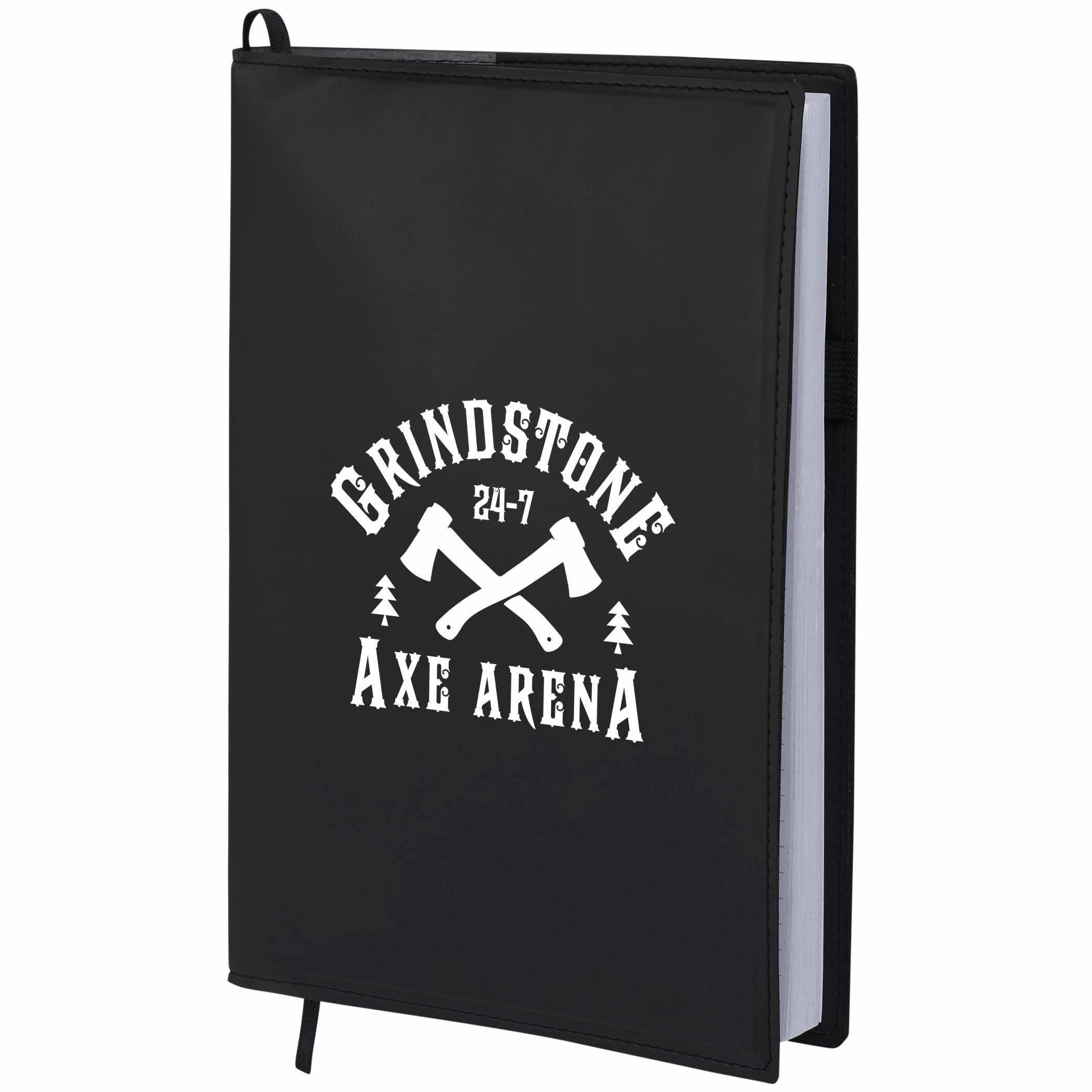 7” x 10” Mela Apple Leather Refillable Journal Product Image