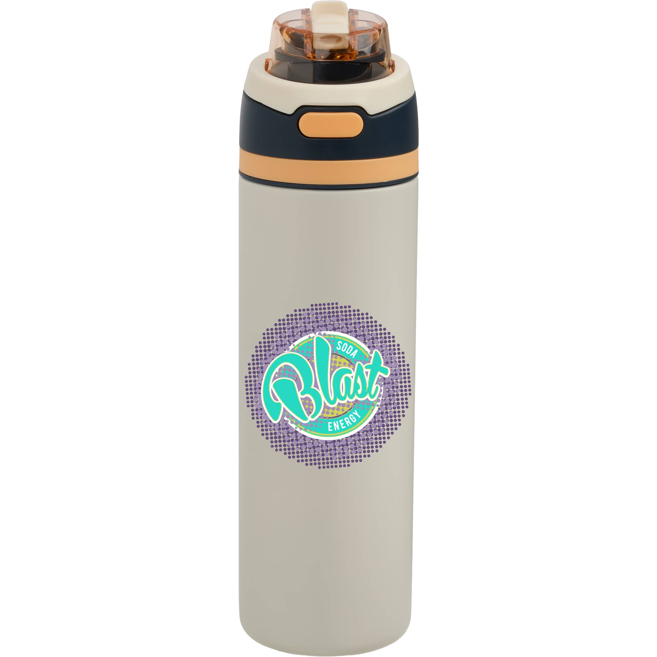 Elvin Recycled Stainless Flip Straw Bottle - 28 oz. Product Image