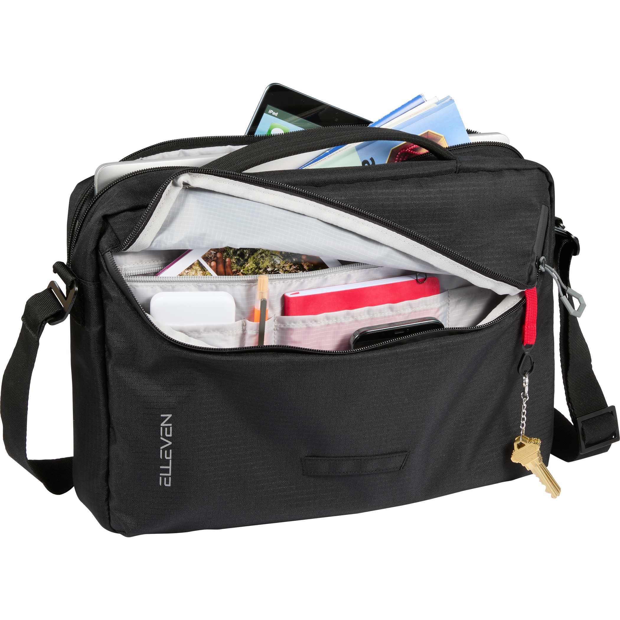 elleven™ Recycled Messenger Briefcase Product Image