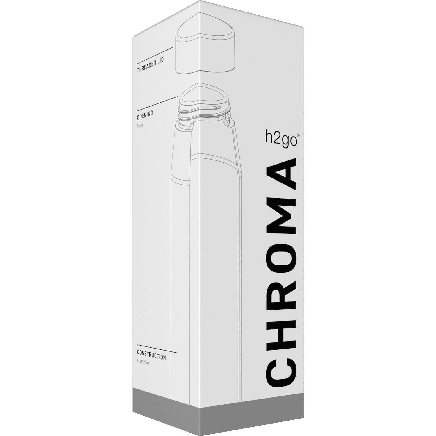h2go Chroma Aluminum Water Bottle - 24 oz. Product Image