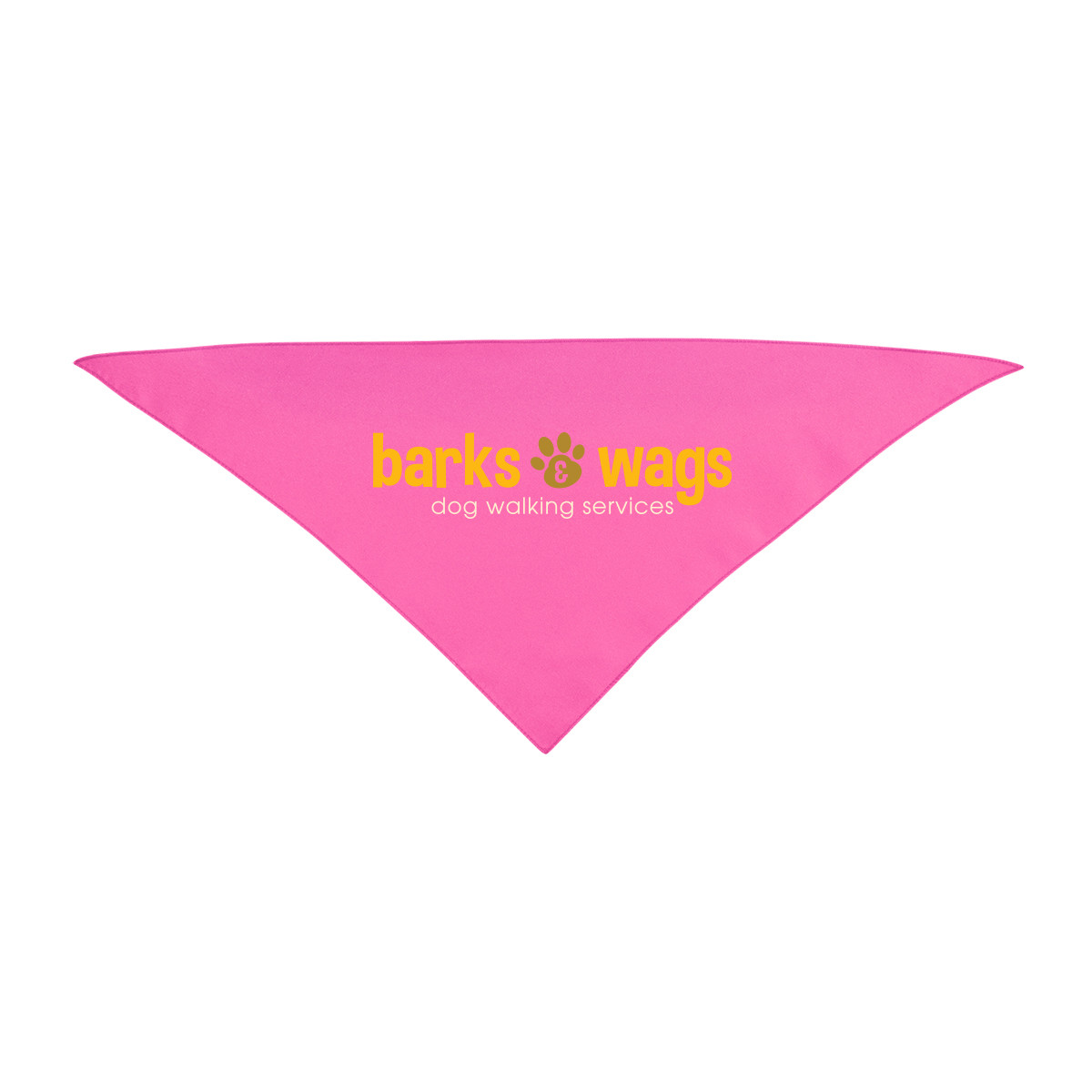 Small Triangle rPET Pet Bandana Product Image