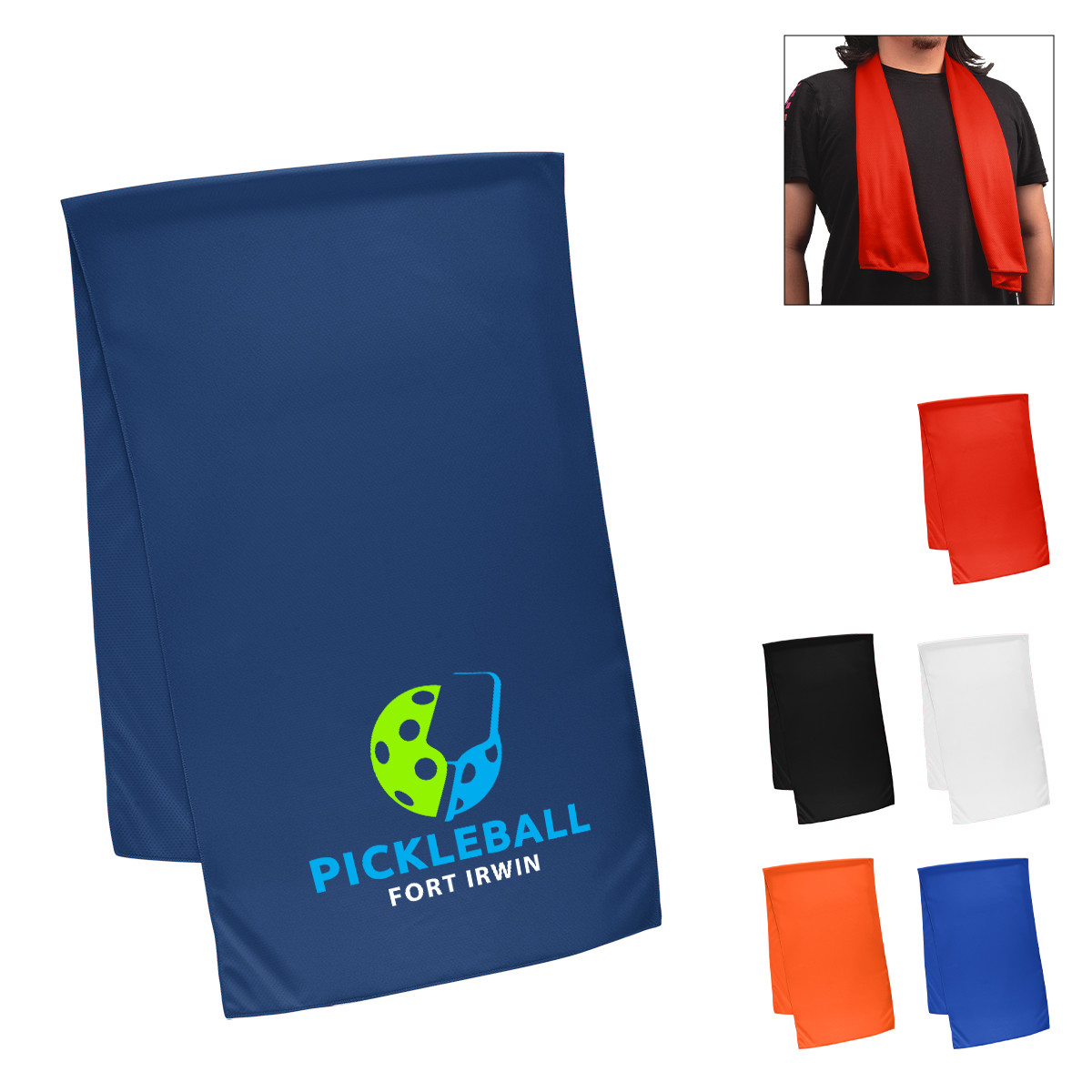 Large rPET Cooling Sport Towel Product Image