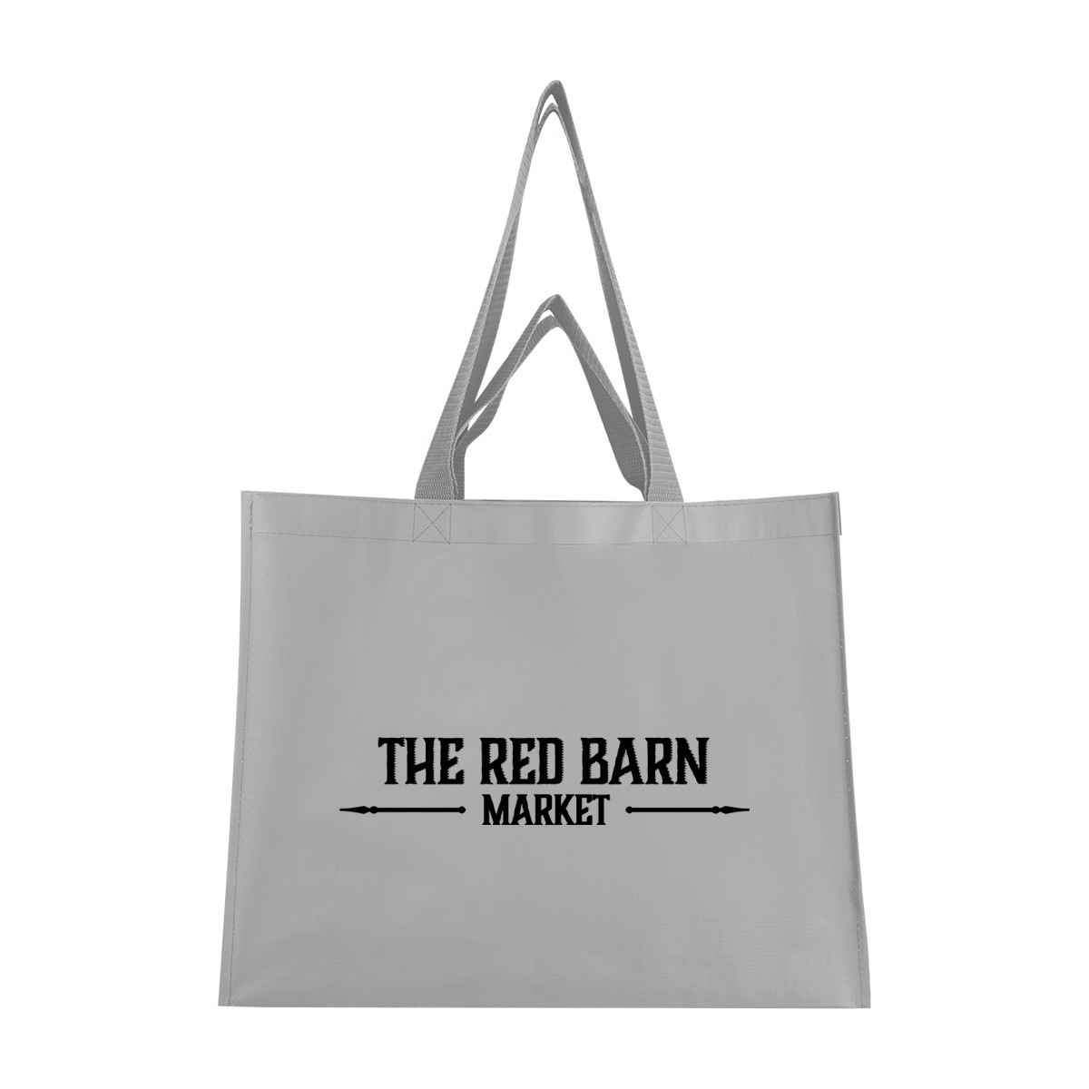 Matte Laminated Recycled Non-Woven Dual Handle Shopper Tote Bag Product Image