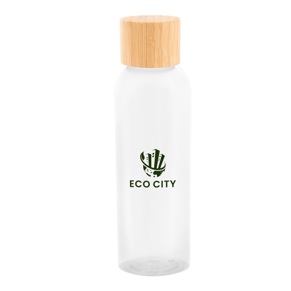 Kelly rPET Bottle With Bamboo Lid - 20 Oz. Product Image
