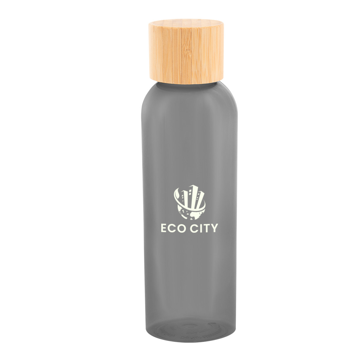Kelly rPET Bottle With Bamboo Lid - 20 Oz. Product Image